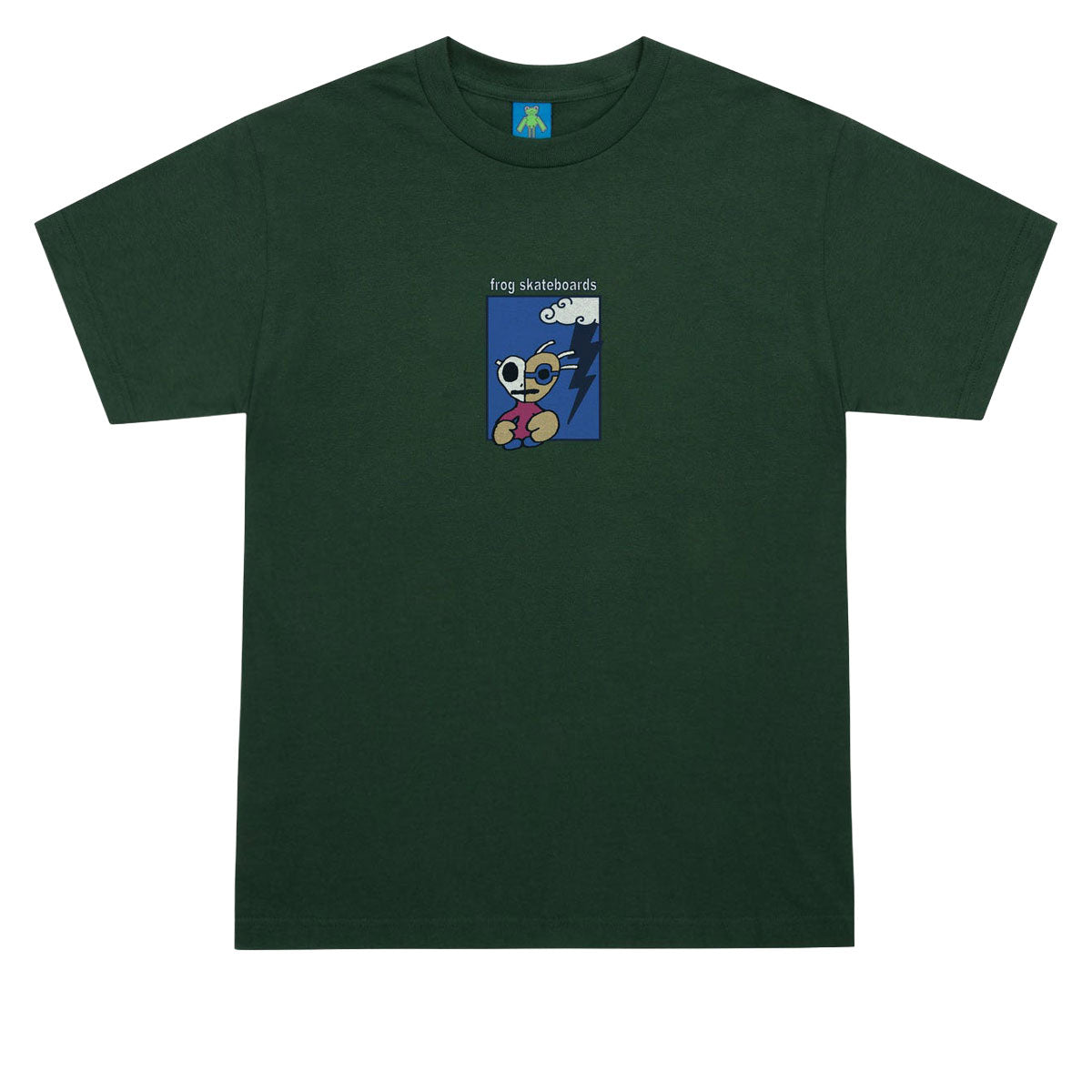 Frog Tough Guy T-Shirt - Forest Green image 1