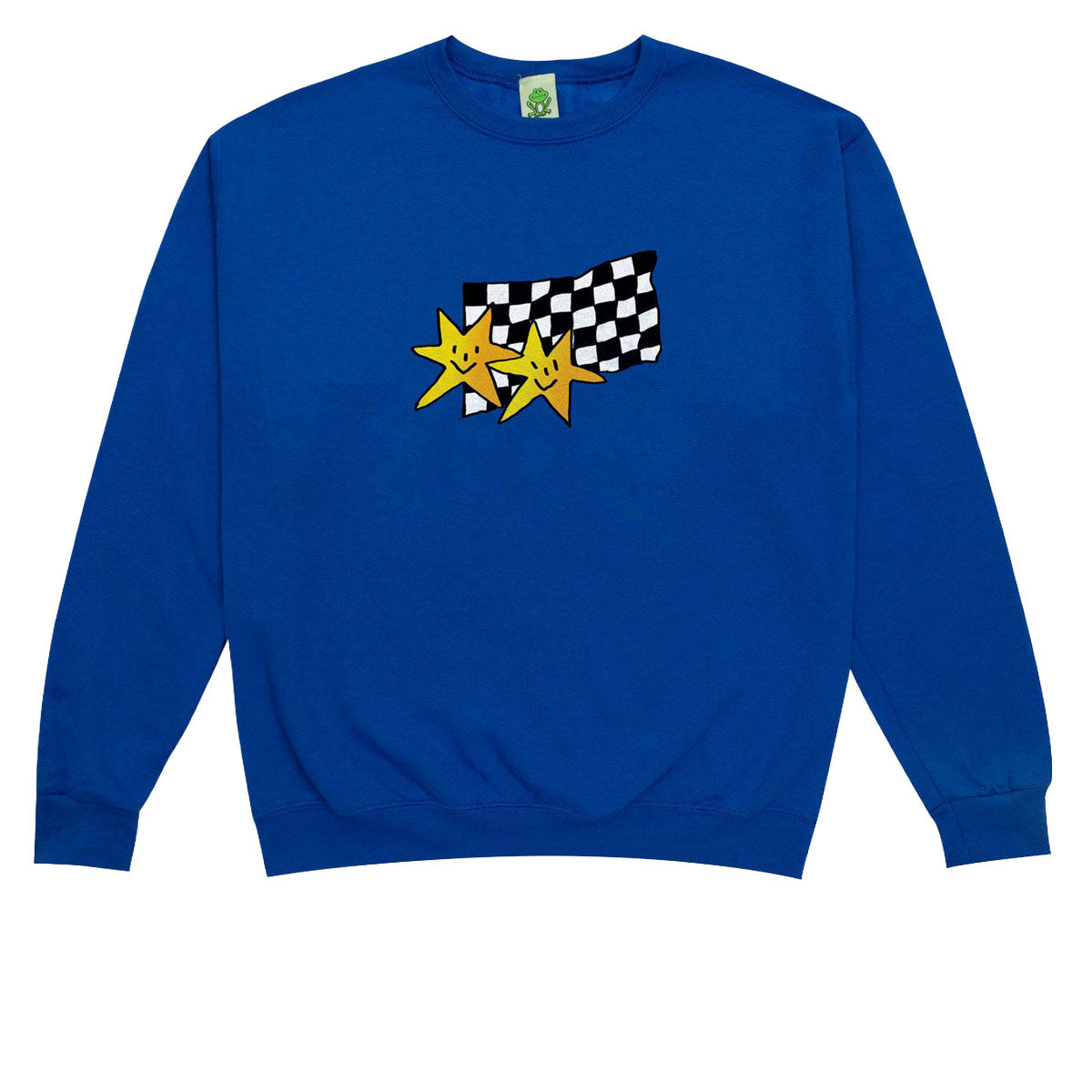 Frog Premium Stars Crewneck Sweatshirt - Royal Blue image 1