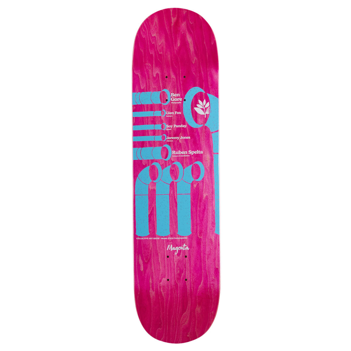 Magenta Collective One Off Series Skateboard Deck - 8.00