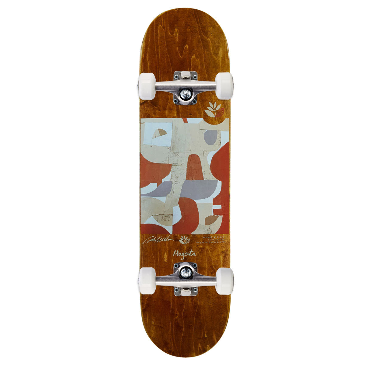 Magenta Jahmal Williams Guest Artist One Off Series Skateboard Complete - 8.125