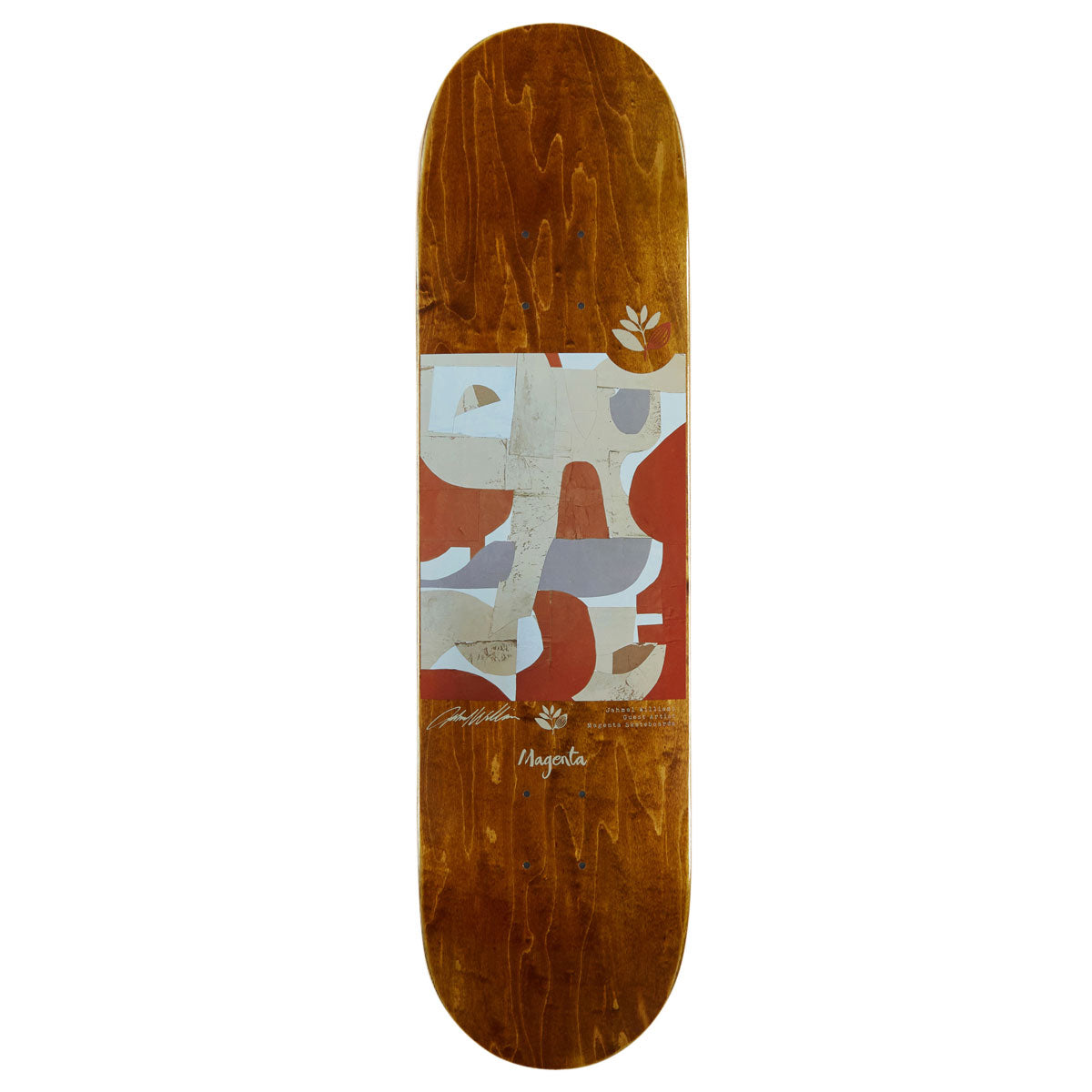 Magenta Jahmal Williams Guest Artist One Off Series Skateboard Deck - 8.125