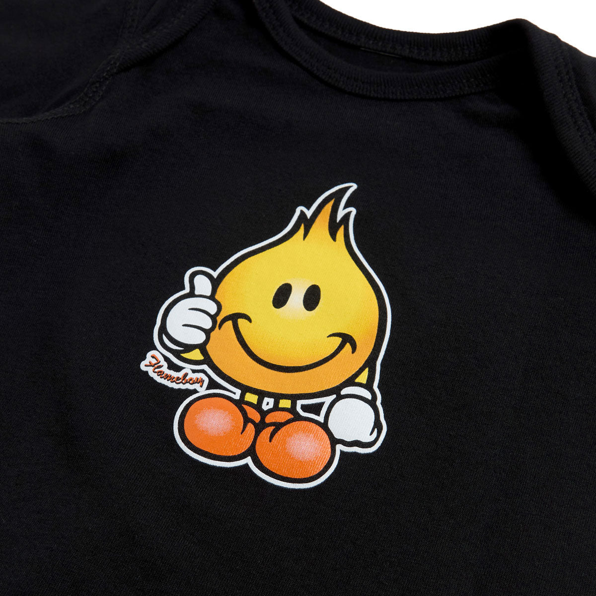 World Industries Classic Flameboy Onesie - Black image 3