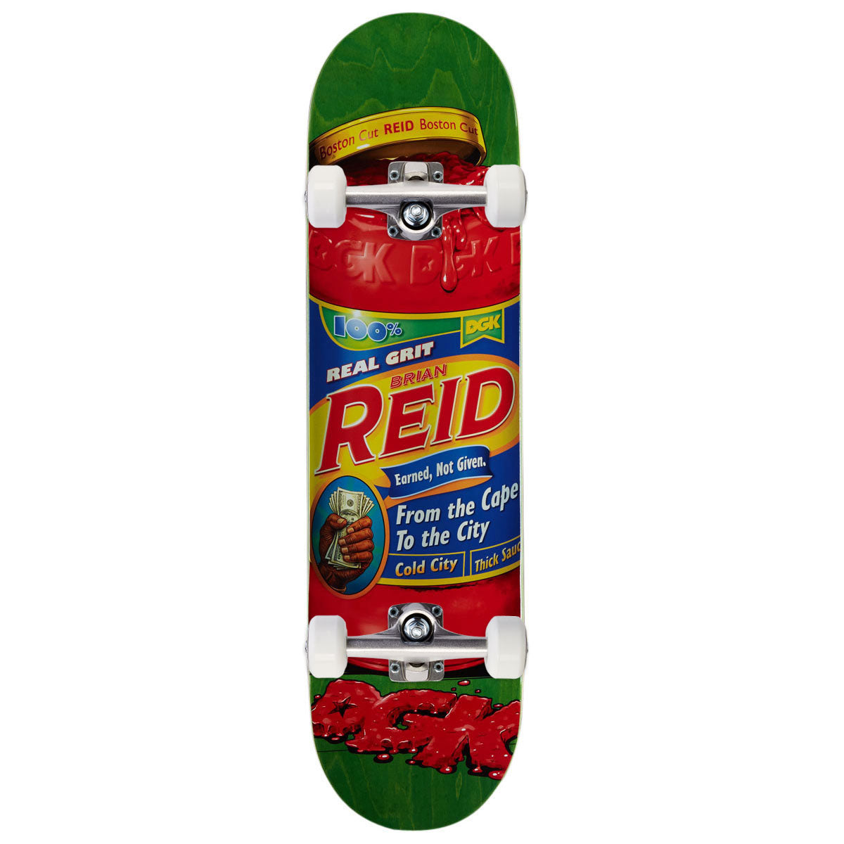 DGK Thick Sauce Reid Skateboard Complete - 8.10