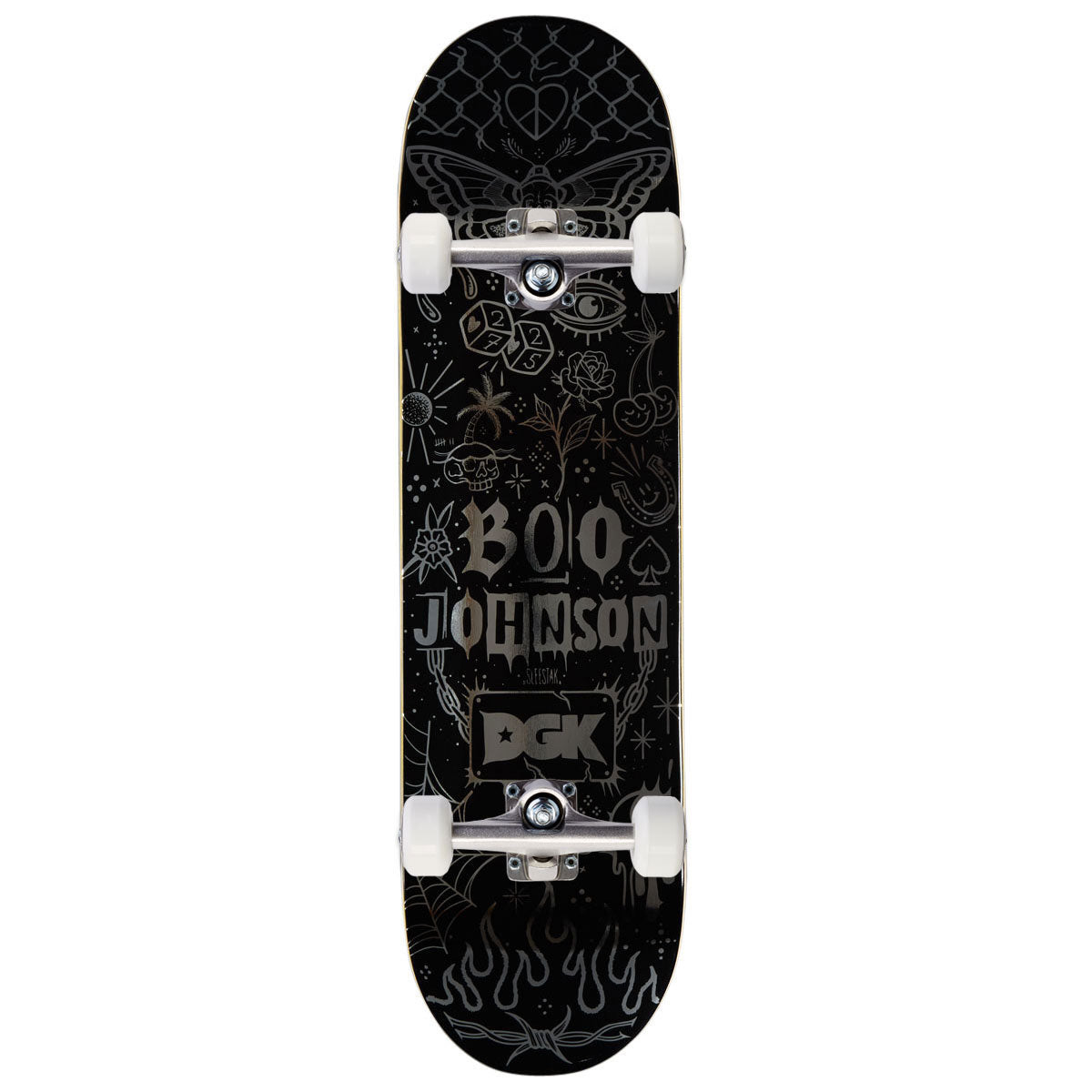 DGK x Sleestak Boo Tattoos Skateboard Complete - 8.50