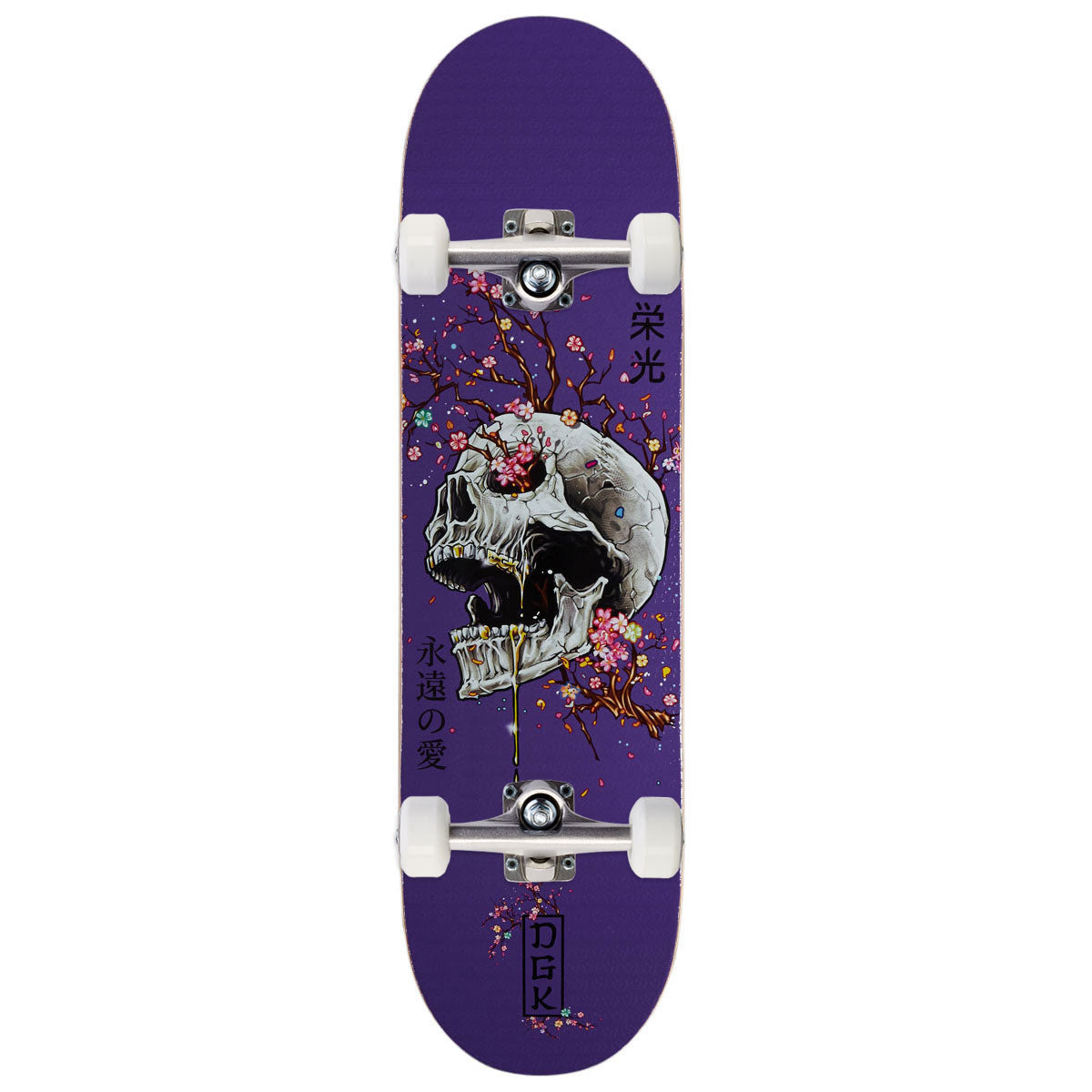 DGK Ancestry Skateboard Complete - Purple - 8.10