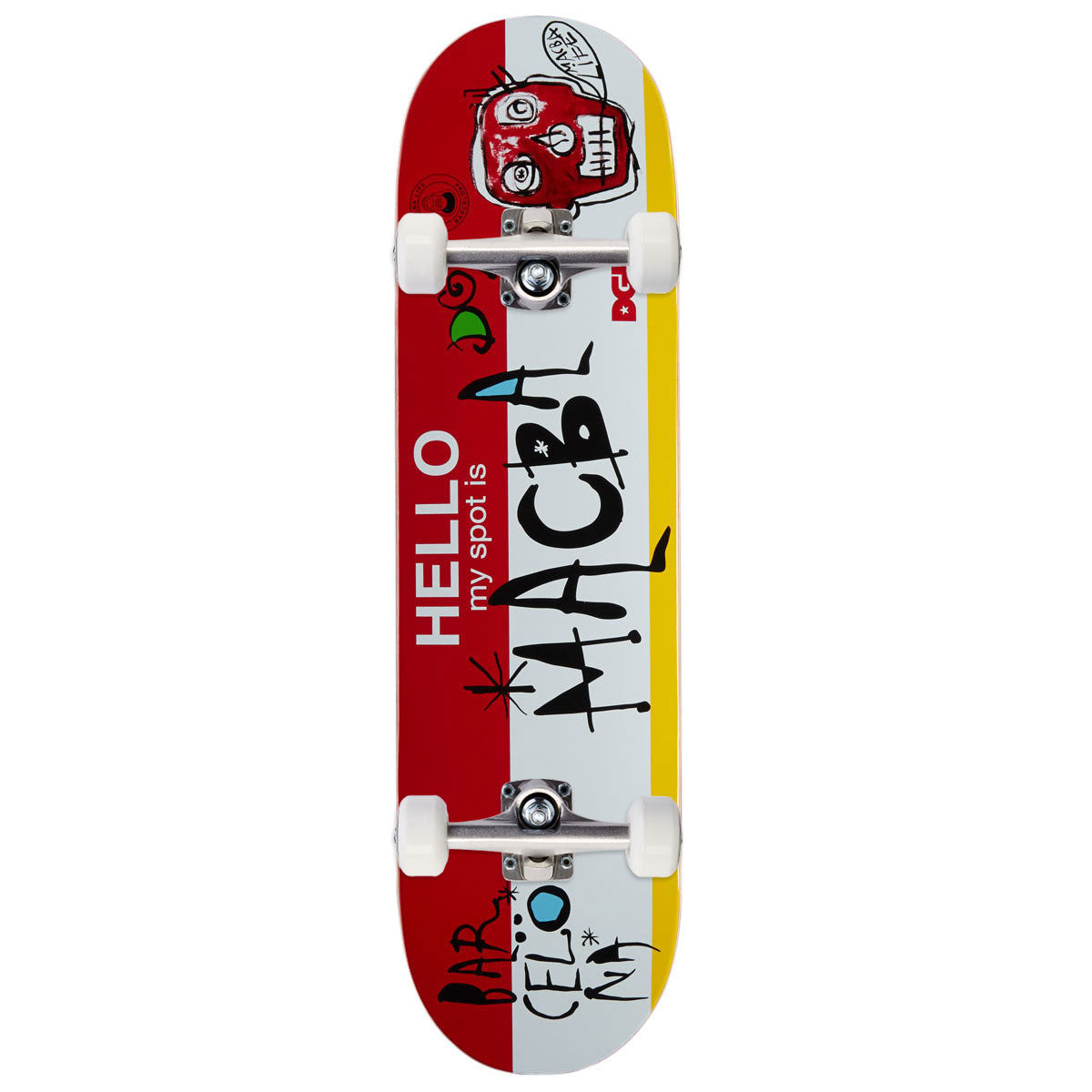 DGK My Spot Is MACBA Skateboard Complete - 8.25