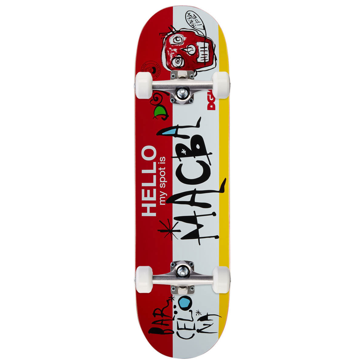 DGK My Spot Is MACBA Skateboard Complete - 8.38