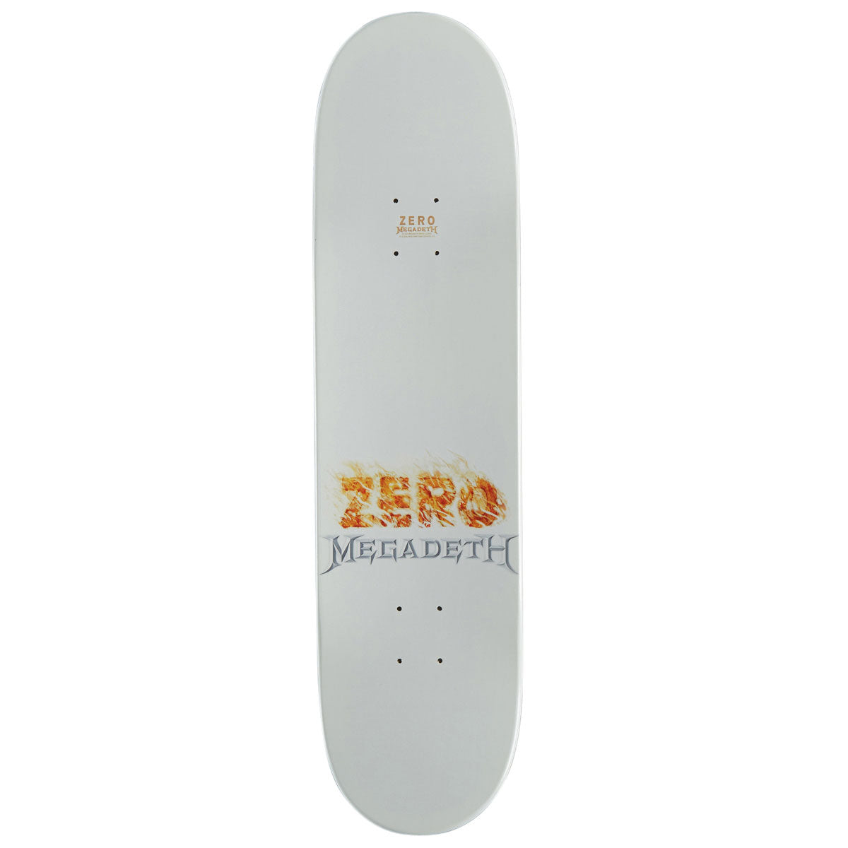 Zero x Megadeth Skateboard Deck - 8.25