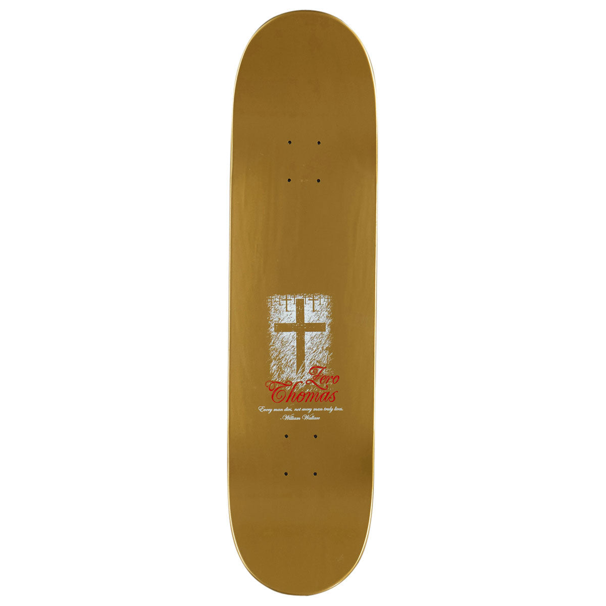 Zero Life And Death Thomas Skateboard Complete - Bronze/Iridescent - 8.25