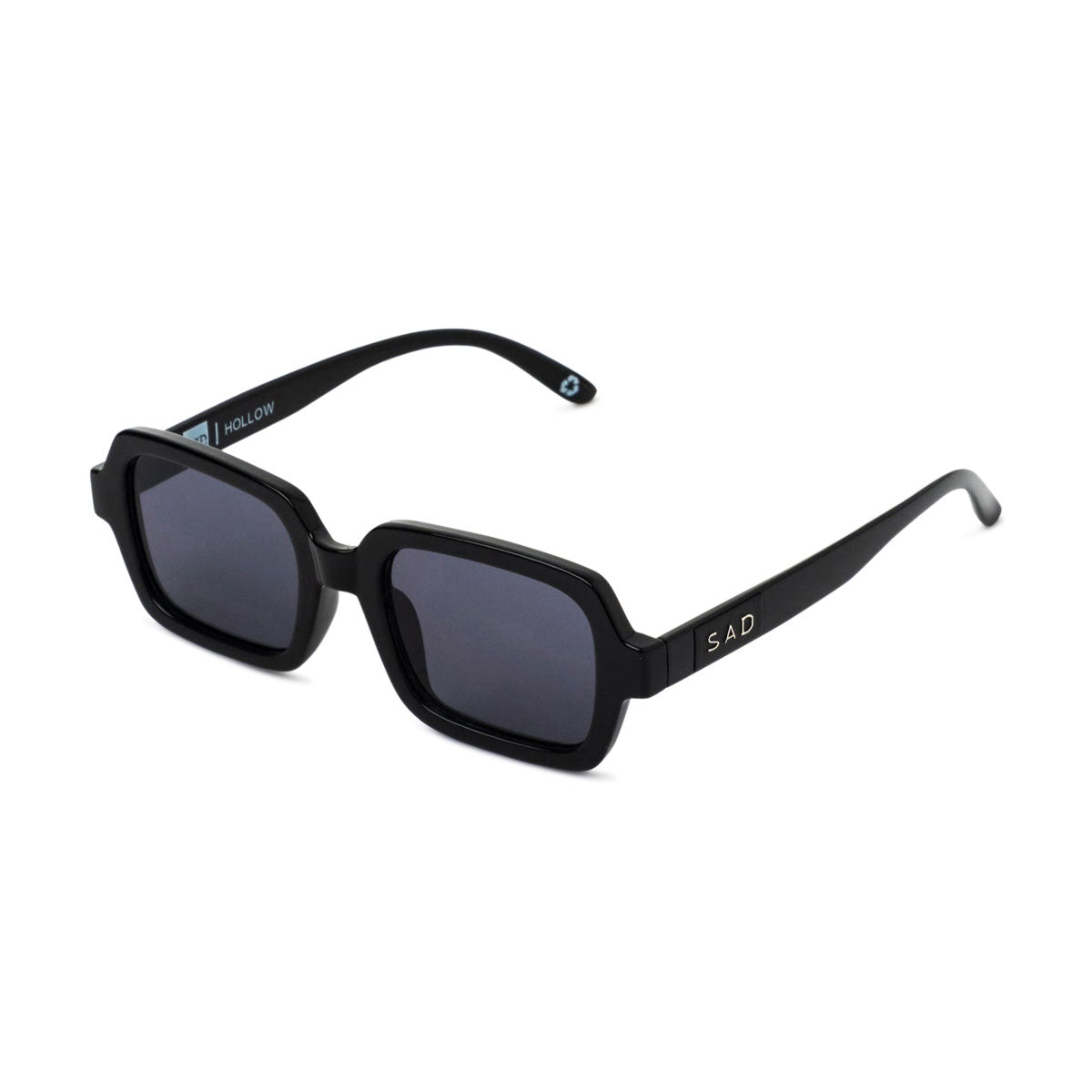 SAD Hollow Sunglasses - Gloss Black image 2