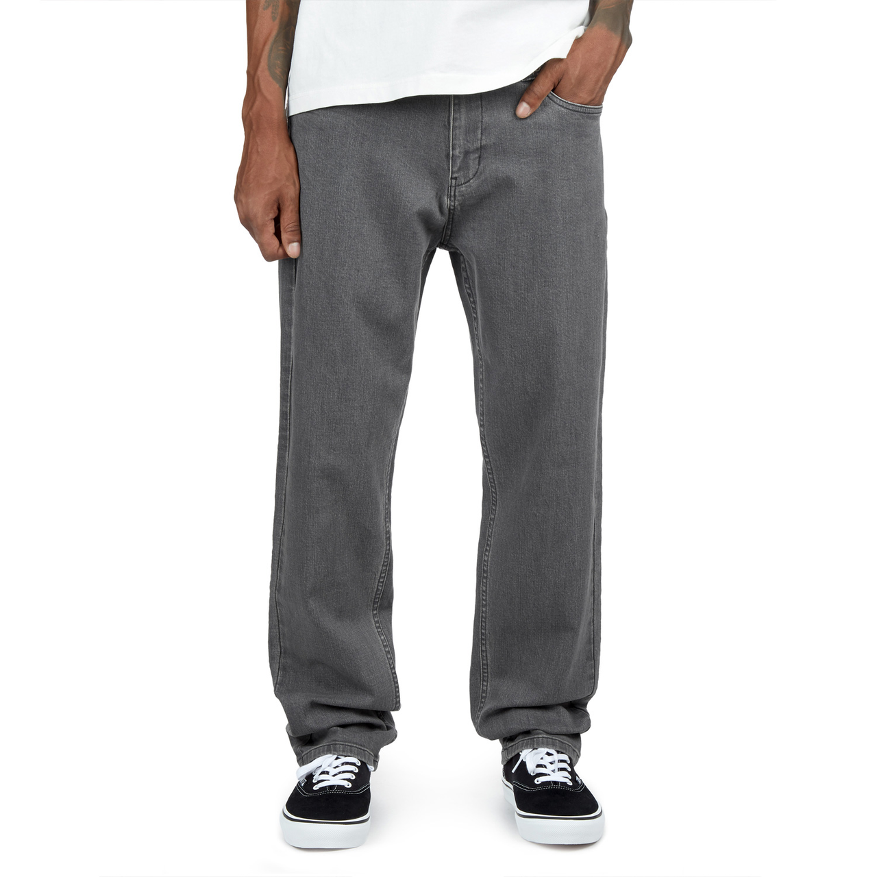 CCS Relaxed Stretch Denim Jeans - 12oz Grey image 1