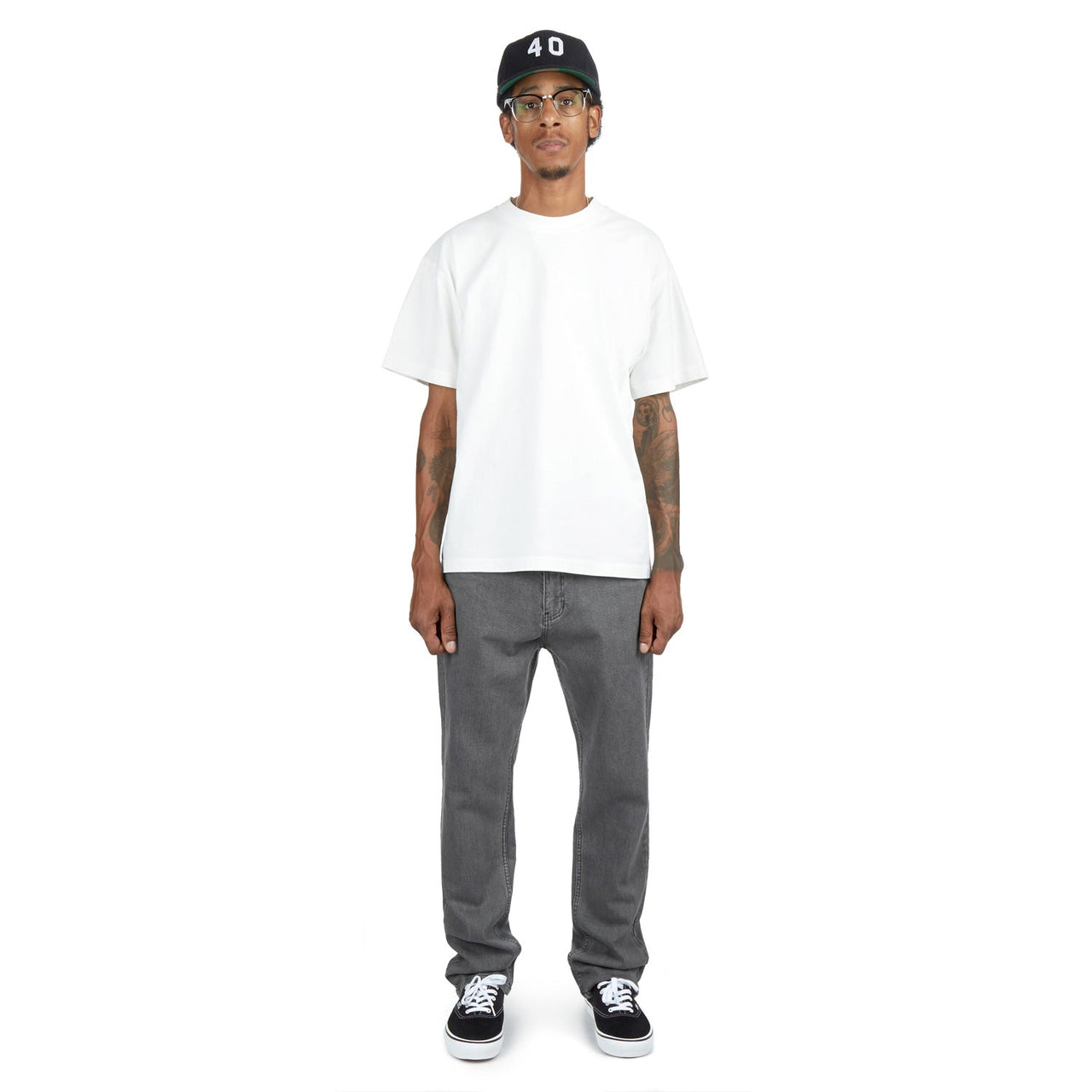 CCS Straight Stretch Denim Jeans - 12oz Grey image 4