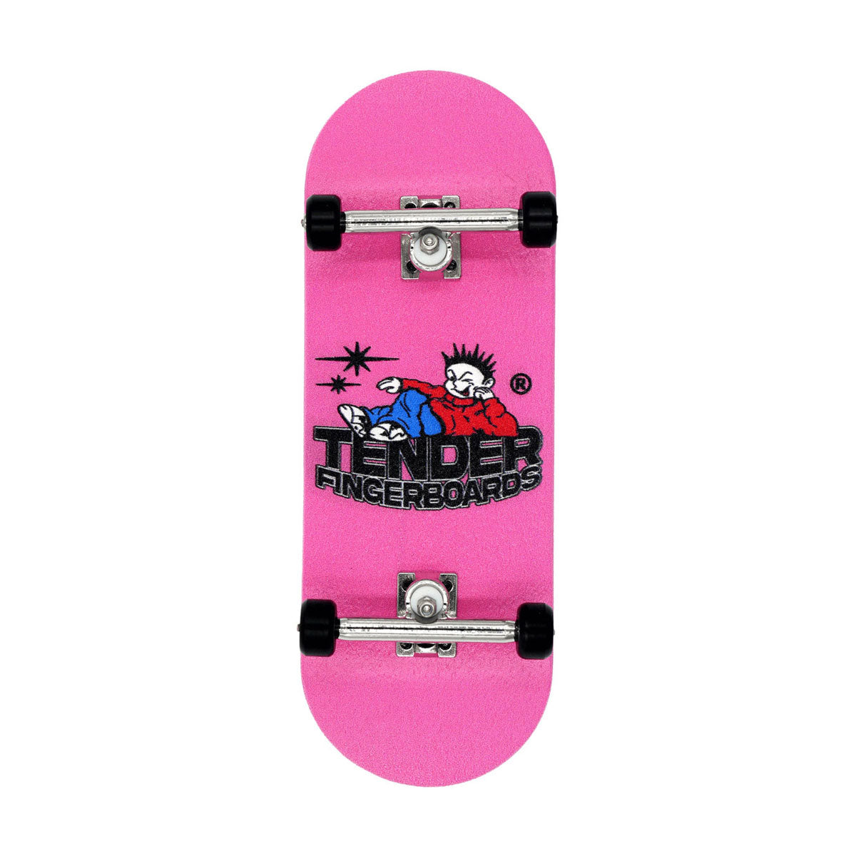 SlushCult Tender No Fucks Grom Fingerboard Complete - Multi image 1