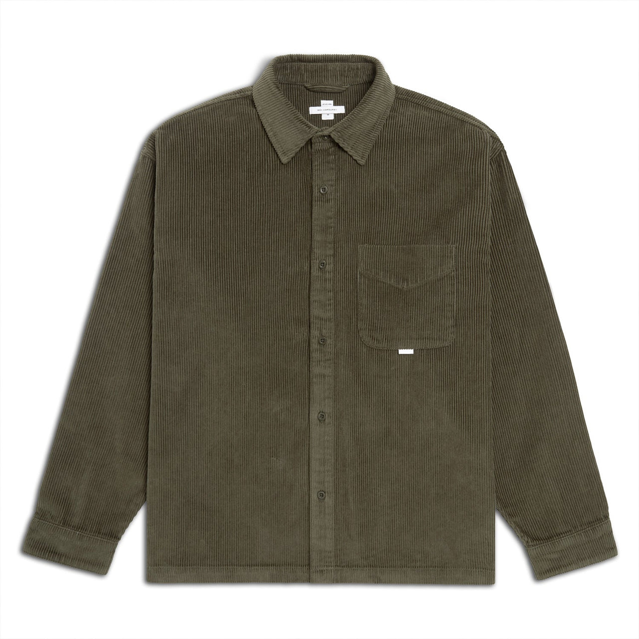CCS Box Corduroy Shirt - Olive image 1