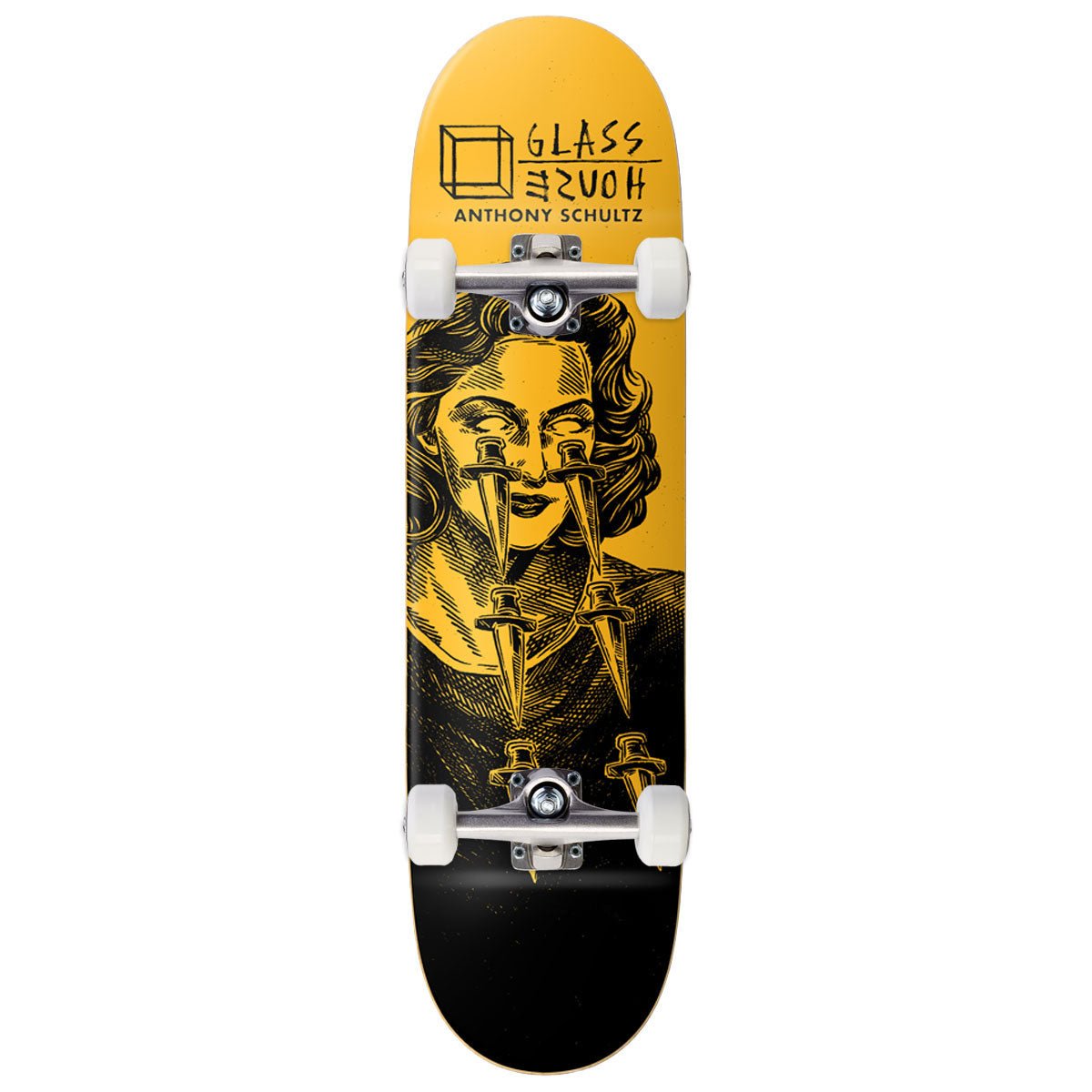Glass House Schultz Daggers Skateboard Complete - 9.00