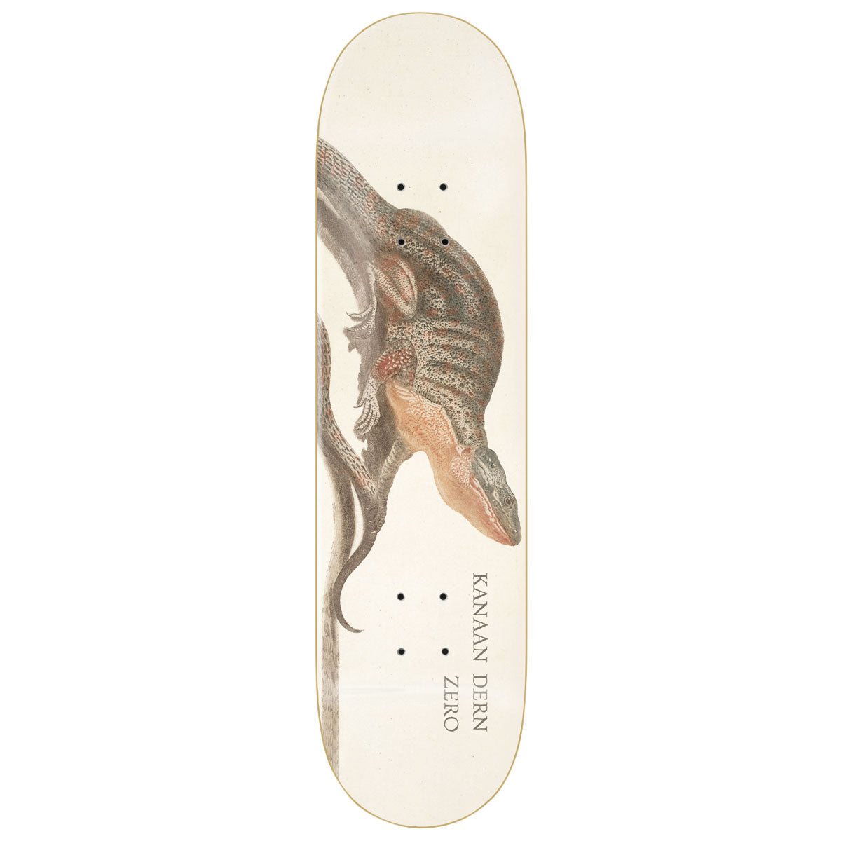 Zero Reptiles Kanaan Dern Skateboard Deck - 8.25