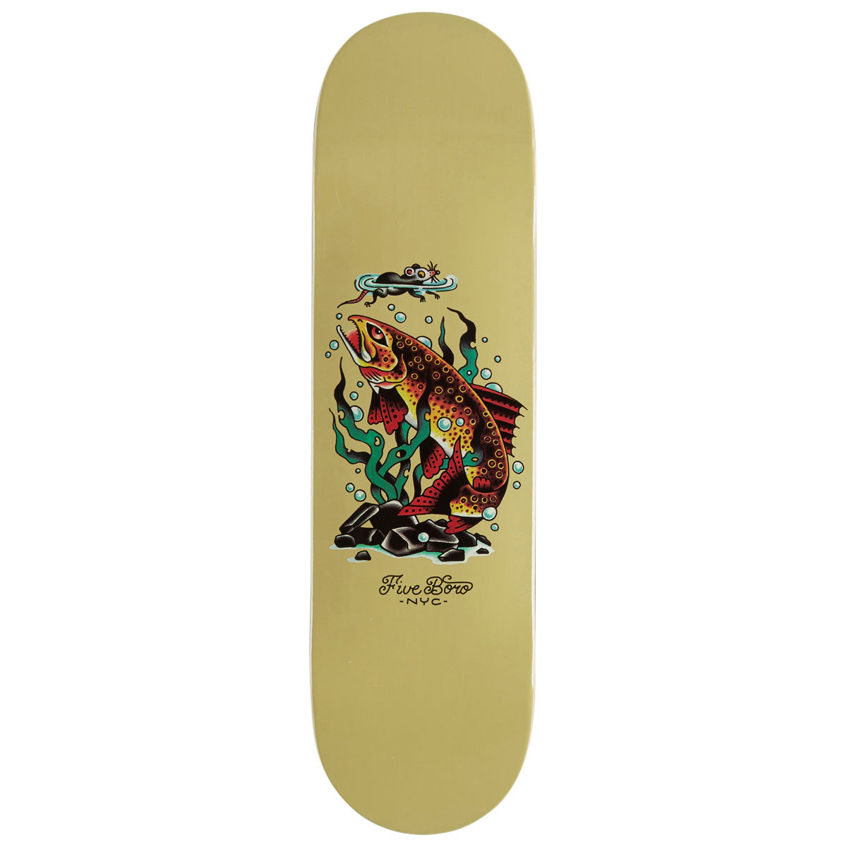 5Boro Fish Series Trout Skateboard Deck - 8.50