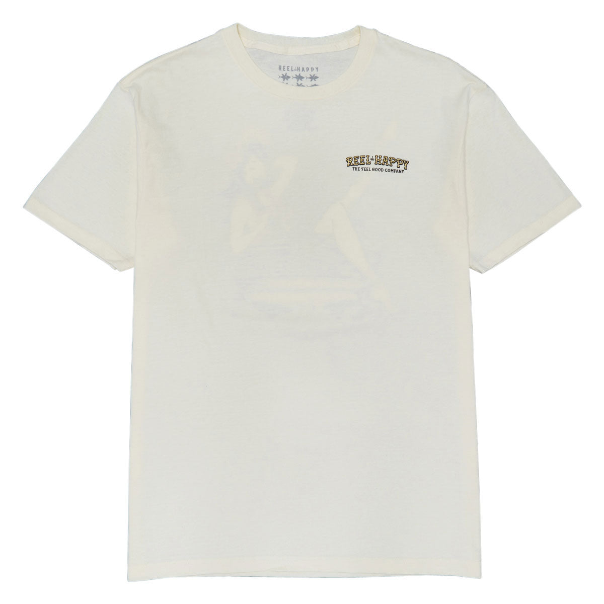 Reel Happy Easy Life T-Shirt - Natural image 2