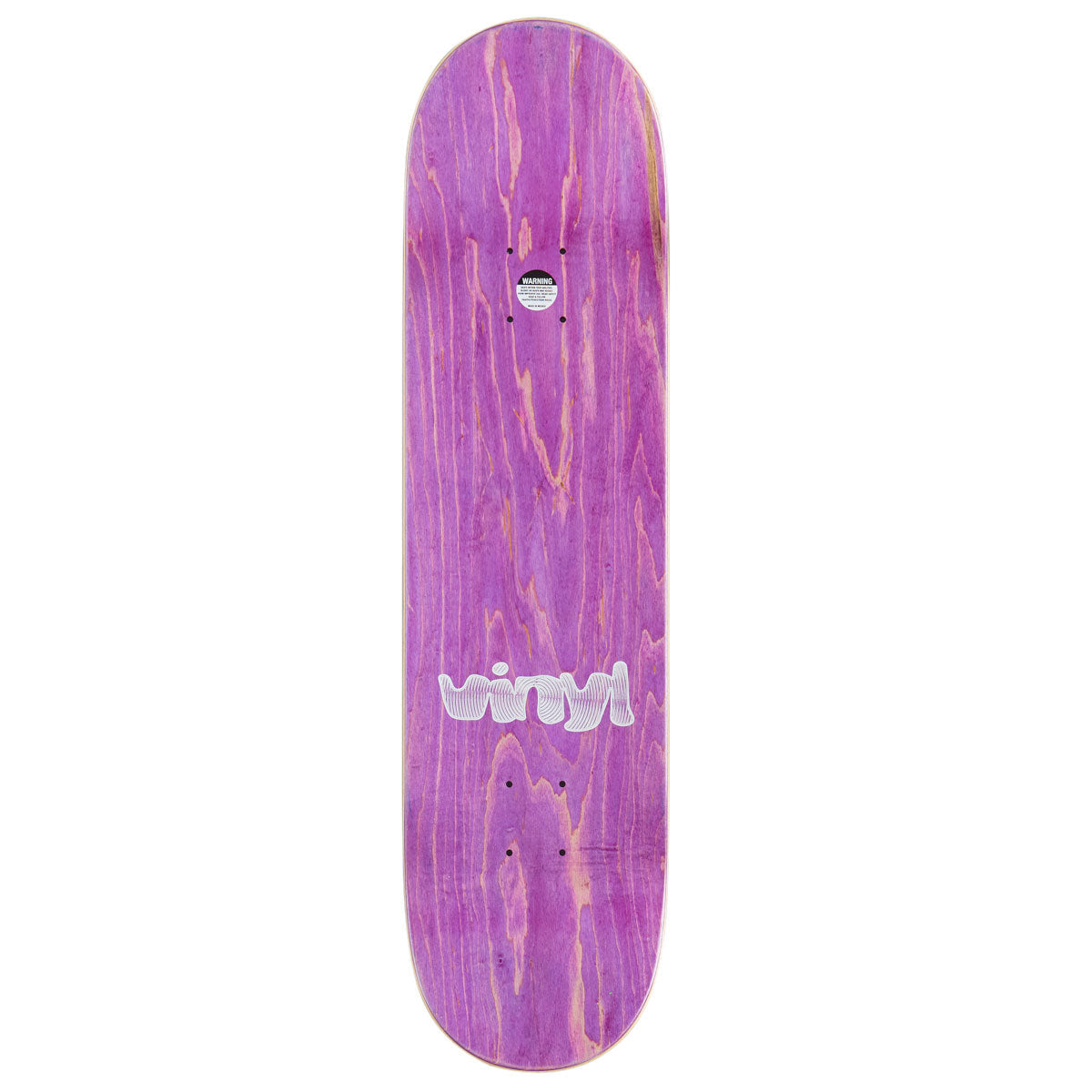 Vinyl Najera Bear Record Skateboard Deck - 8.125