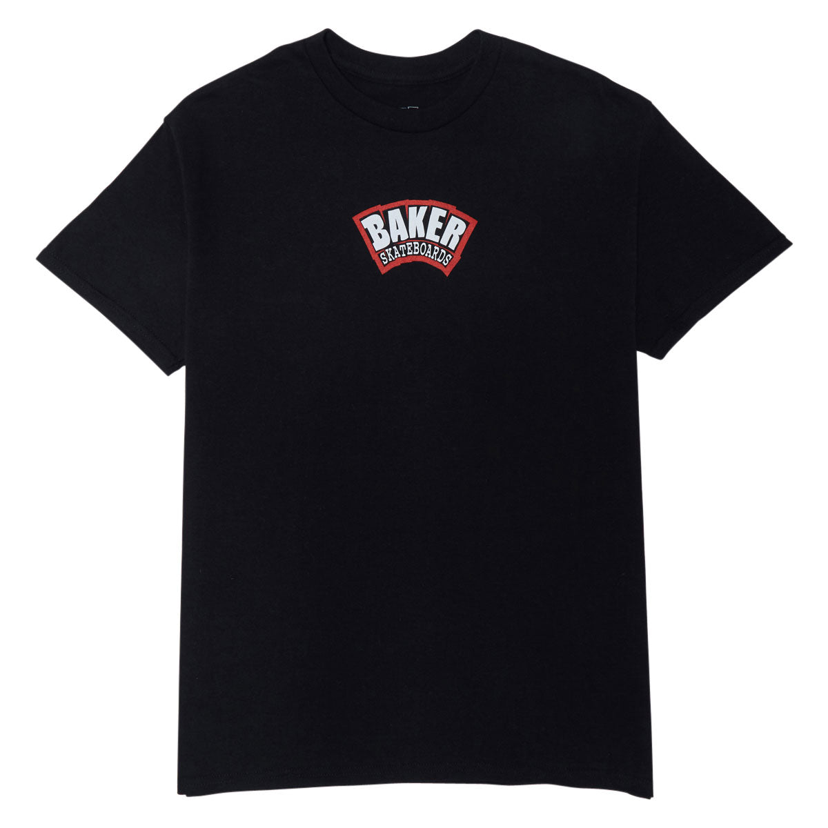 Baker Arch Logo T-Shirt - Black/Red image 1