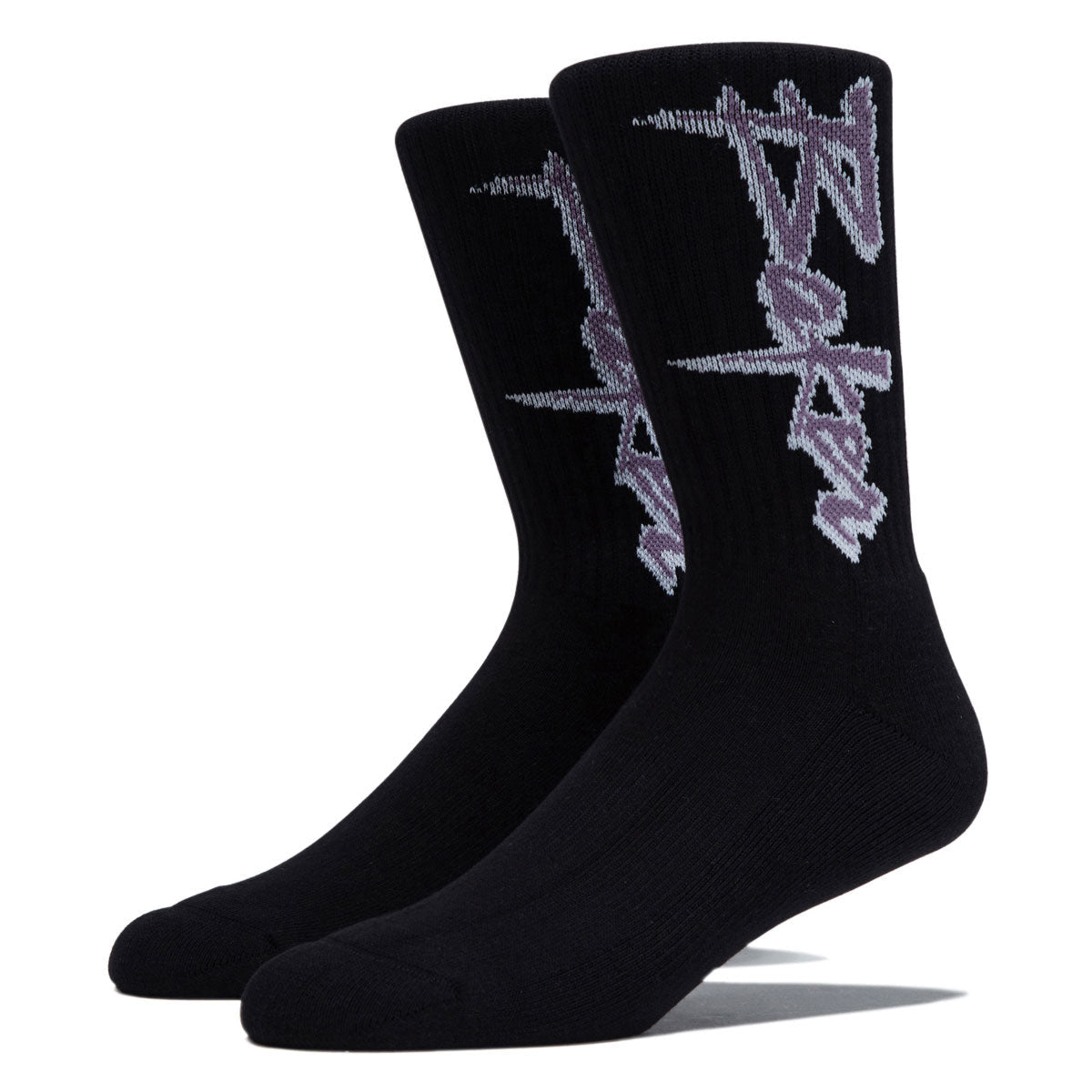 Baker Purple Pain Socks - Black image 1