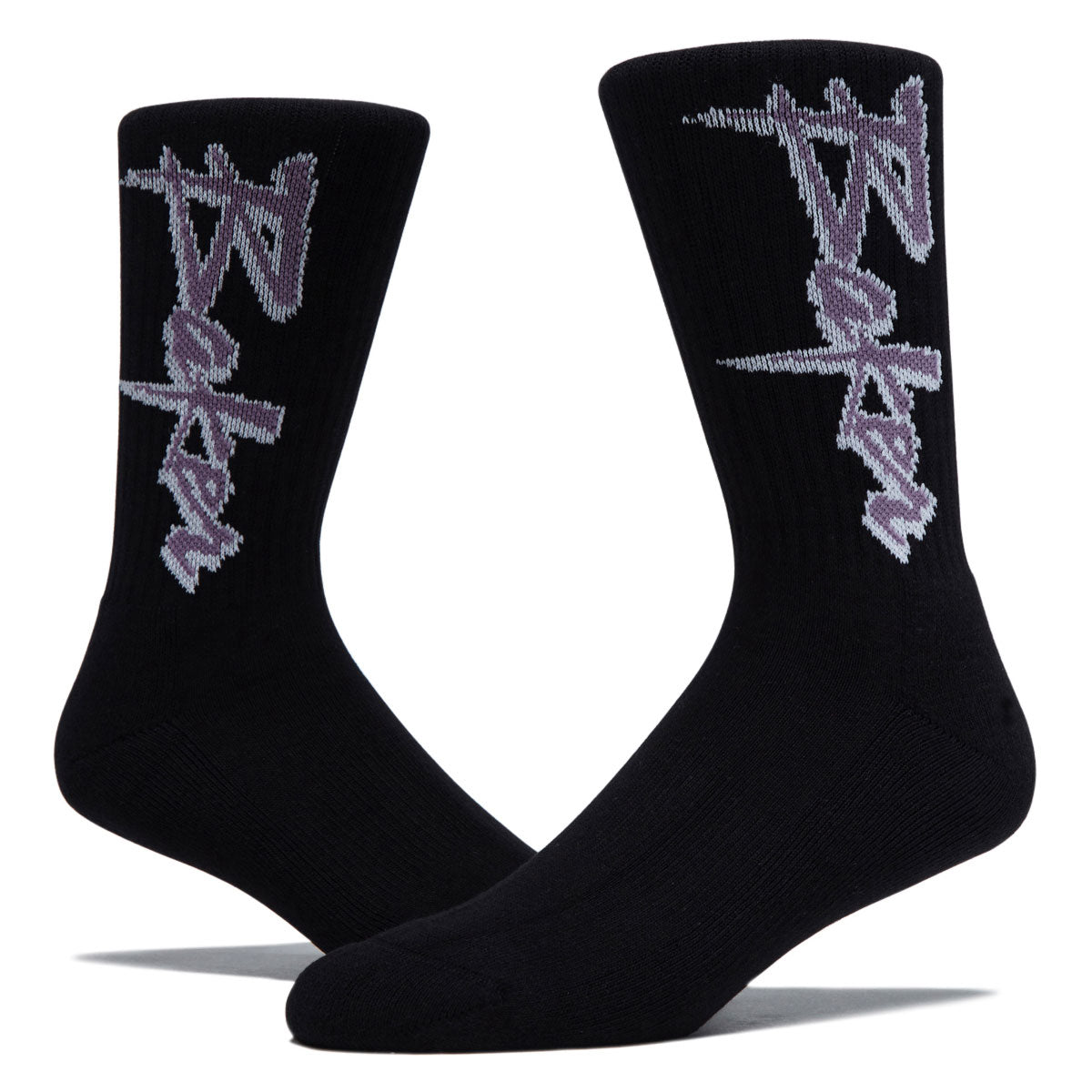 Baker Purple Pain Socks - Black image 2