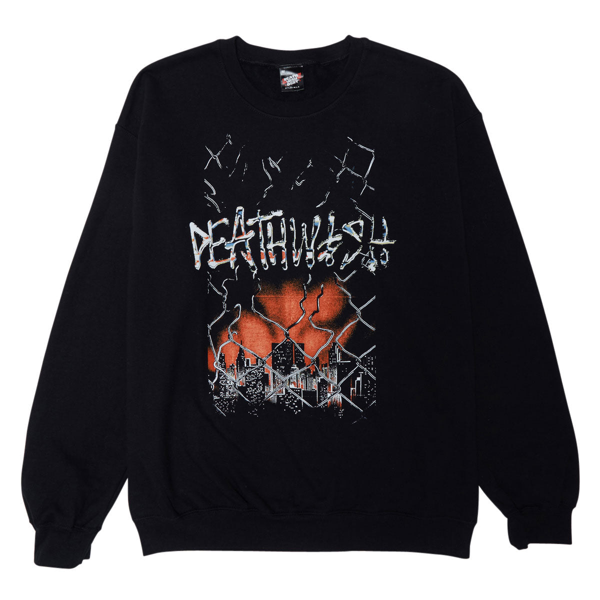 Deathwish Warriors Crewneck Sweatshirt - Black image 1