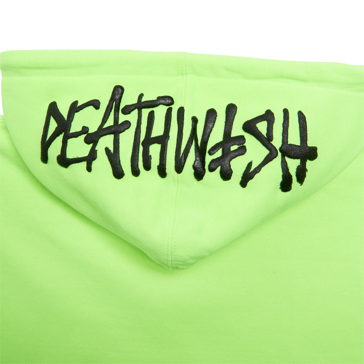 Deathwish OG Hood Spray Hoodie - Yellow image 3
