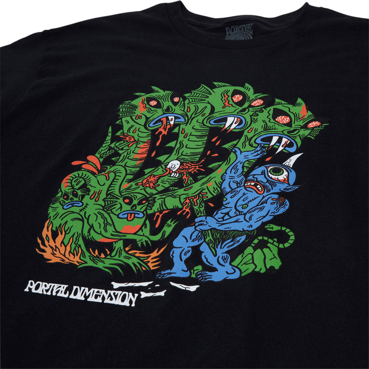 Portal Dimension Serpent T-Shirt - Black image 2