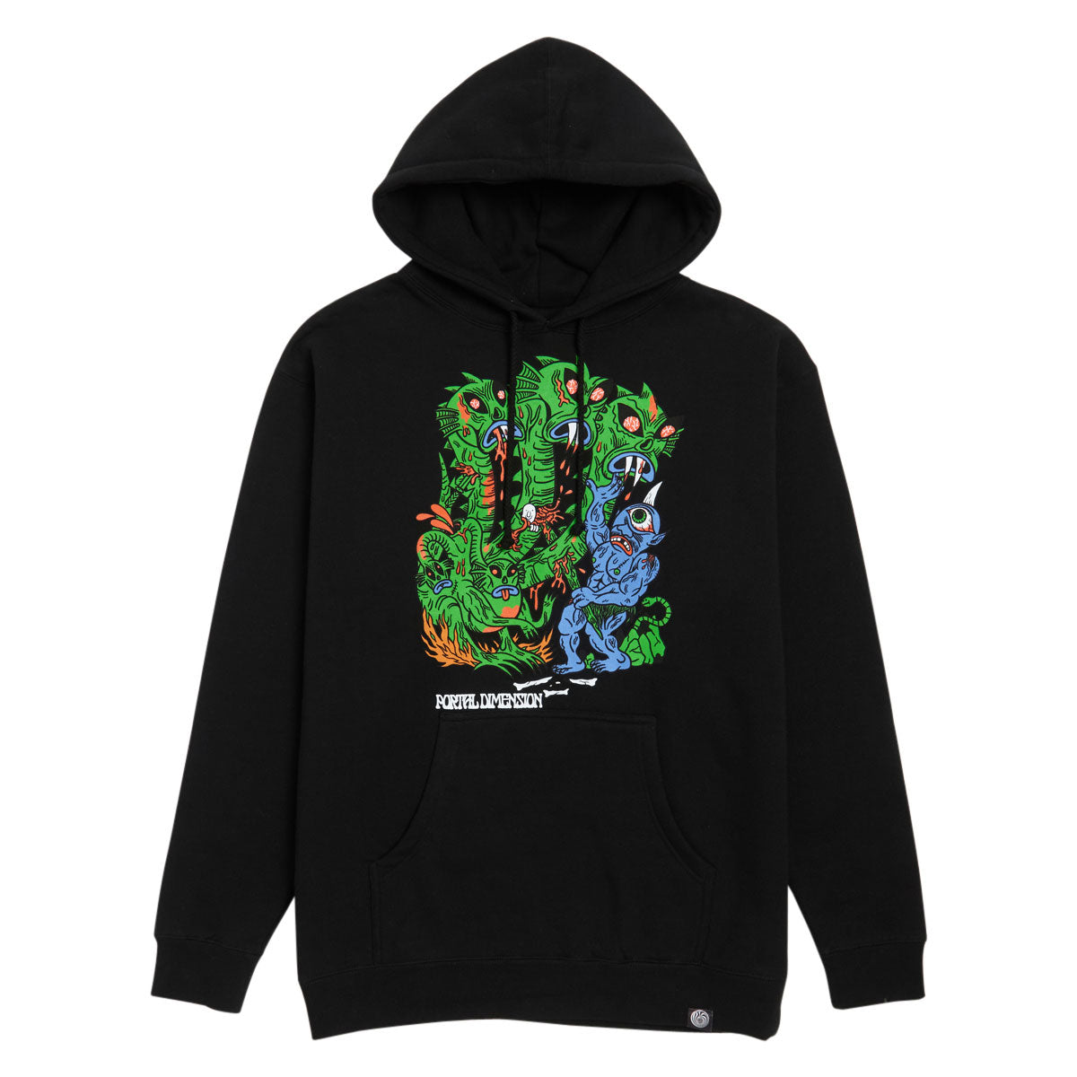 Portal Dimension Serpent Hoodie - Black image 1