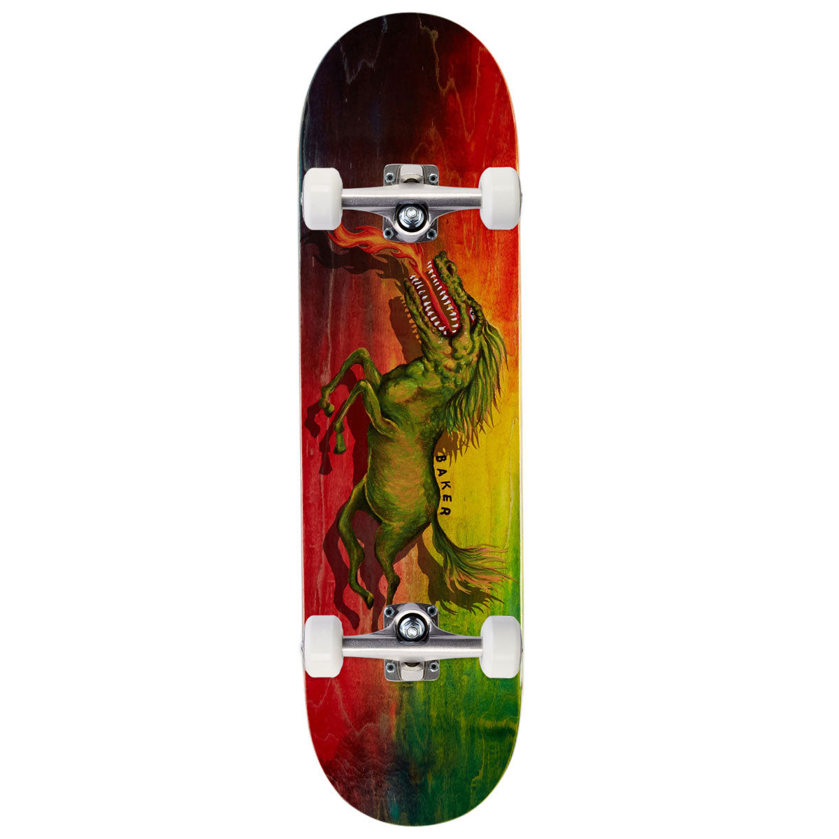 Baker Casper Brooker Fried Beast Skateboard Complete - 8.38
