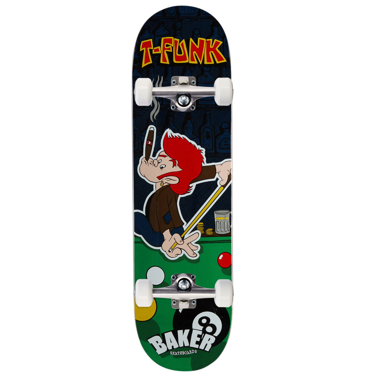 Baker T-Funk Pleasure Island Skateboard Complete - 8.50