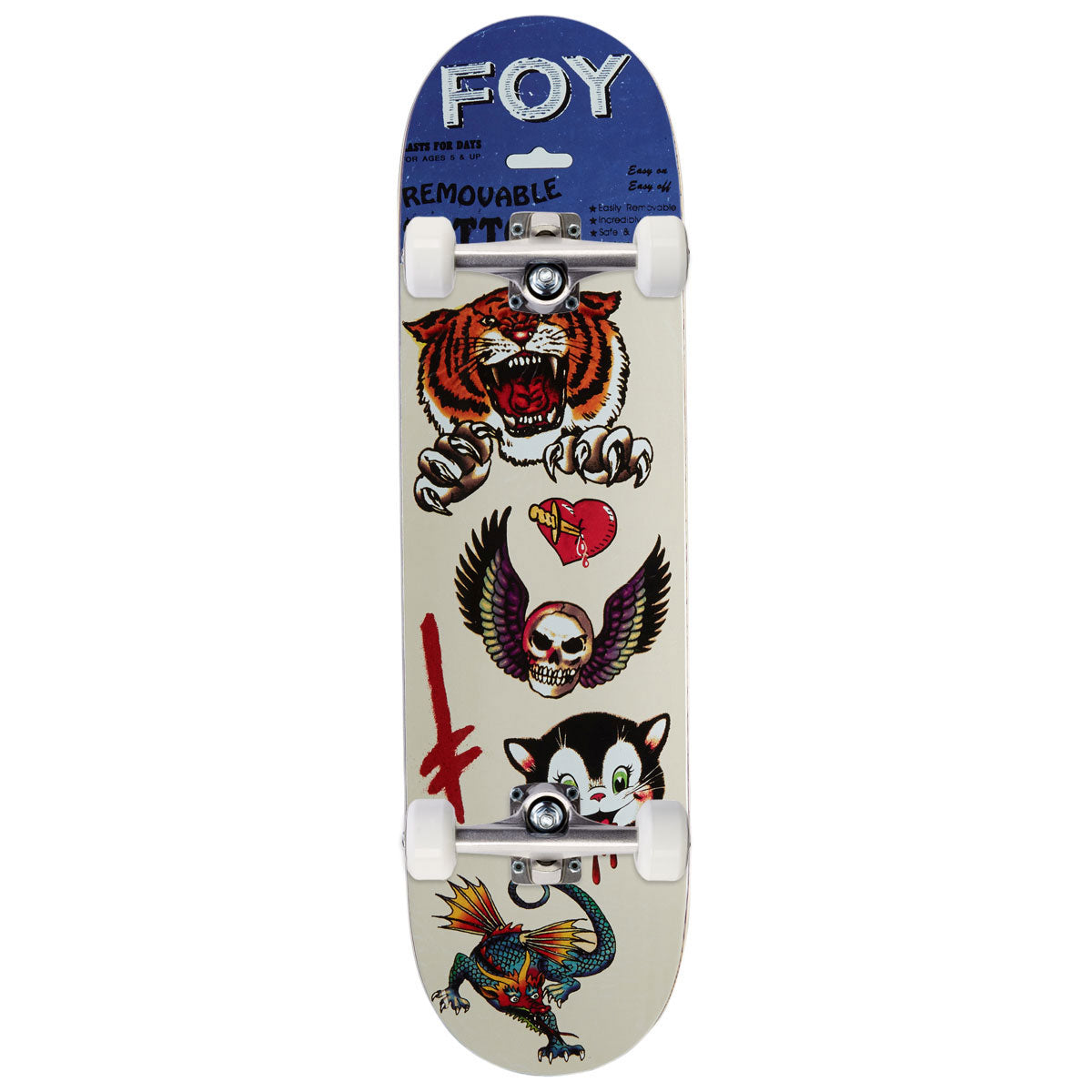 Deathwish Jamie Foy Tattoos Skateboard Complete - 8.388