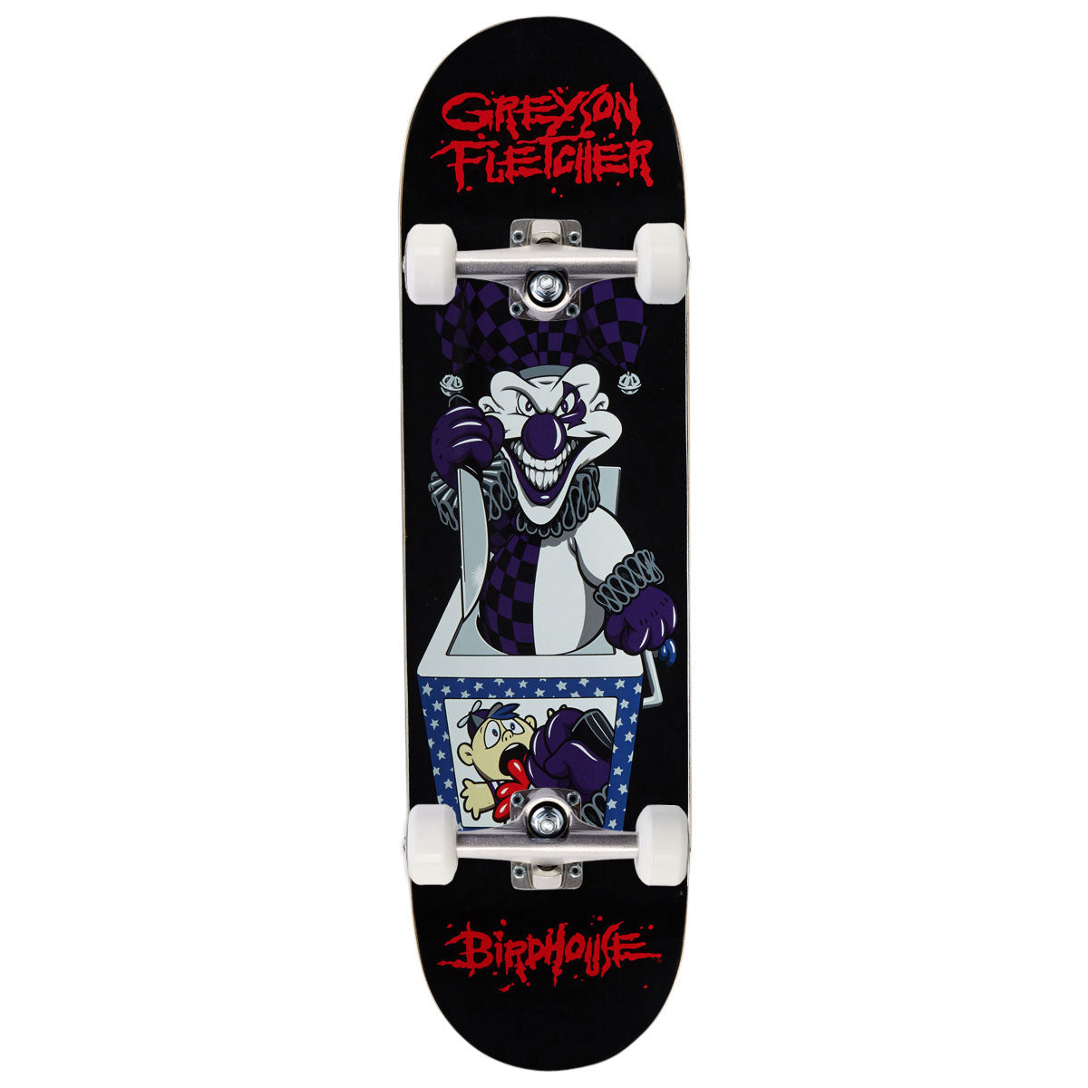Birdhouse Greyson Fletcher Joker Skateboard Complete - 8.475