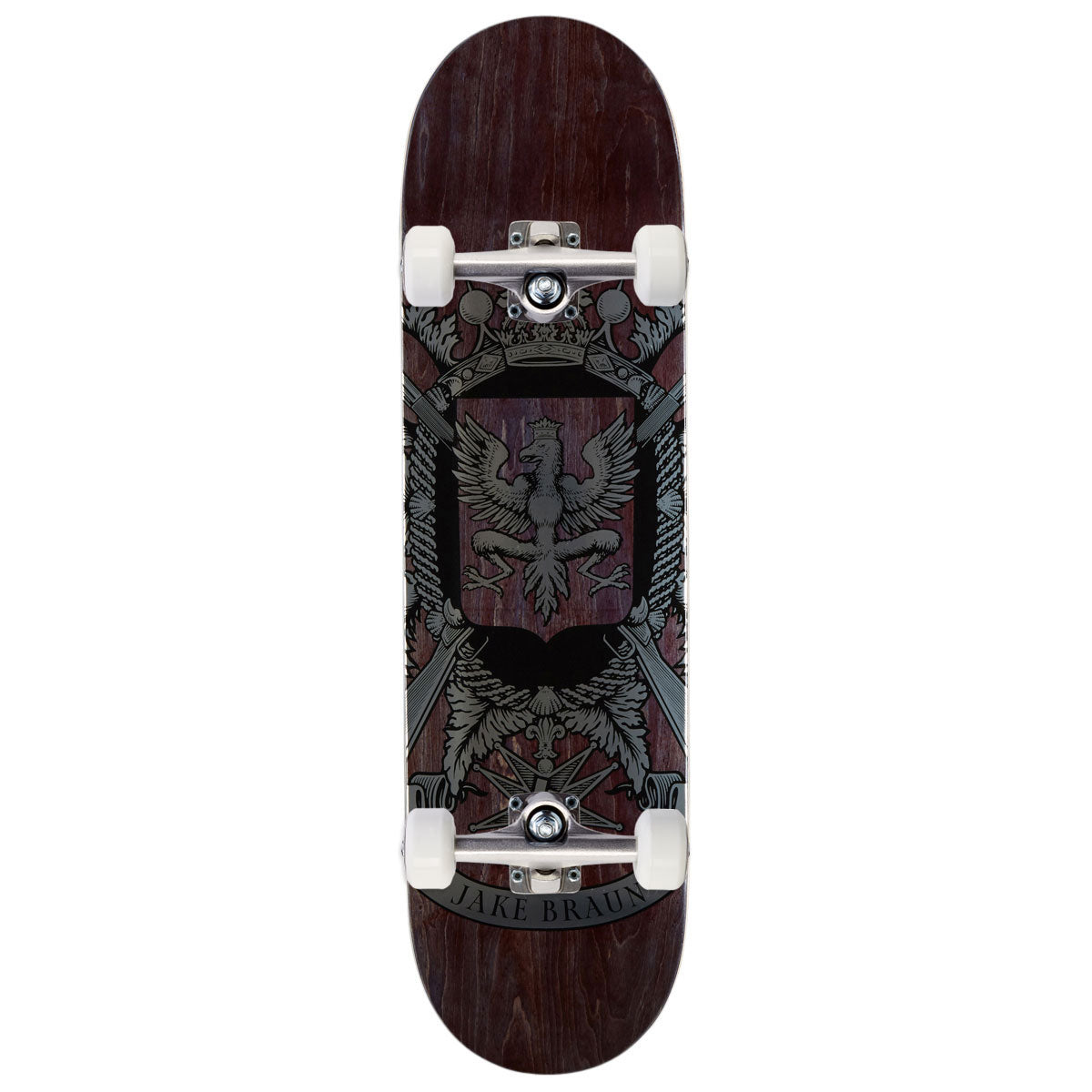Birdhouse Jake Braun Shield Skateboard Complete - 8.38