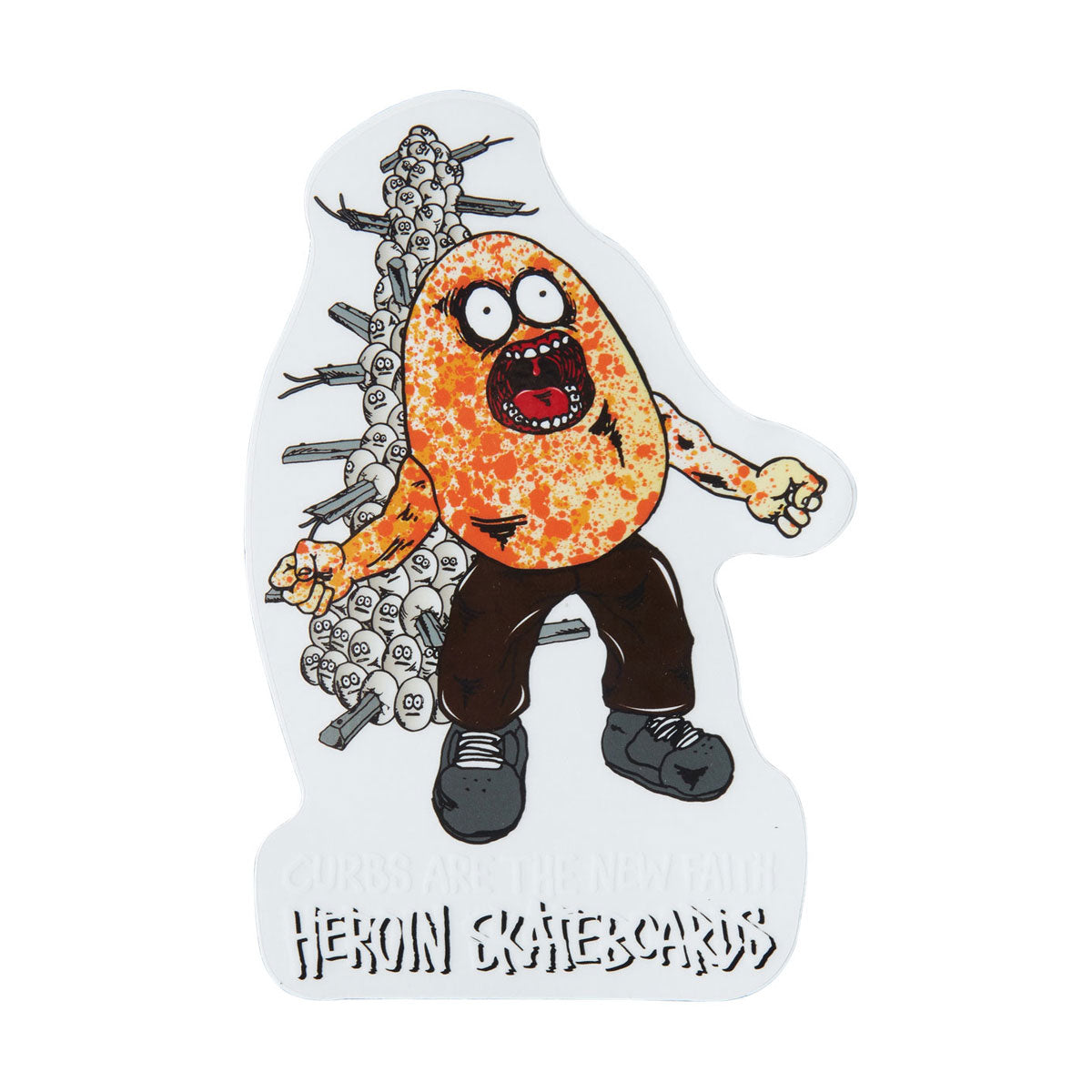 Heroin 28 Eggs Later Sticker image 1