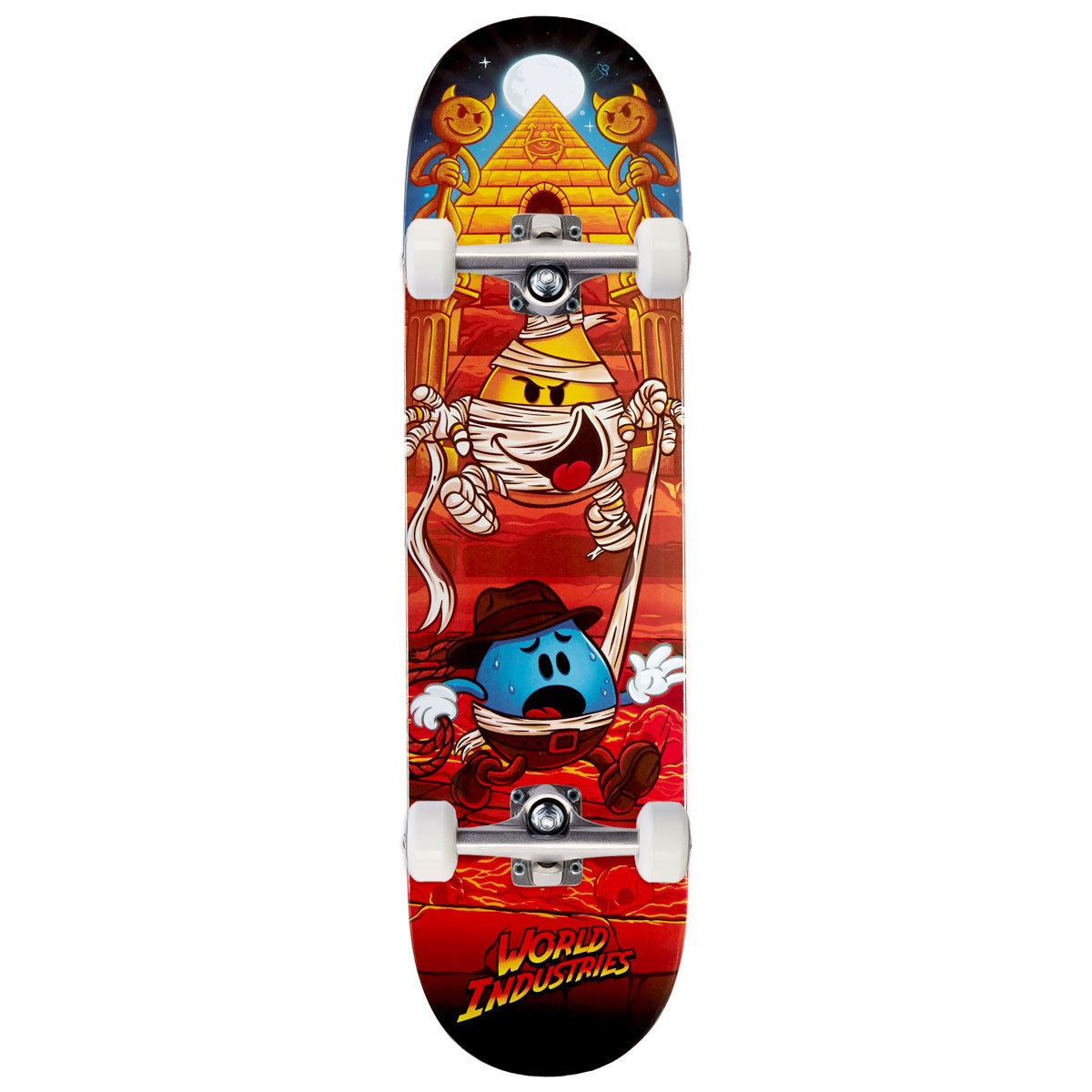 World Industries Temple Of Doom Skateboard Complete - 8.25