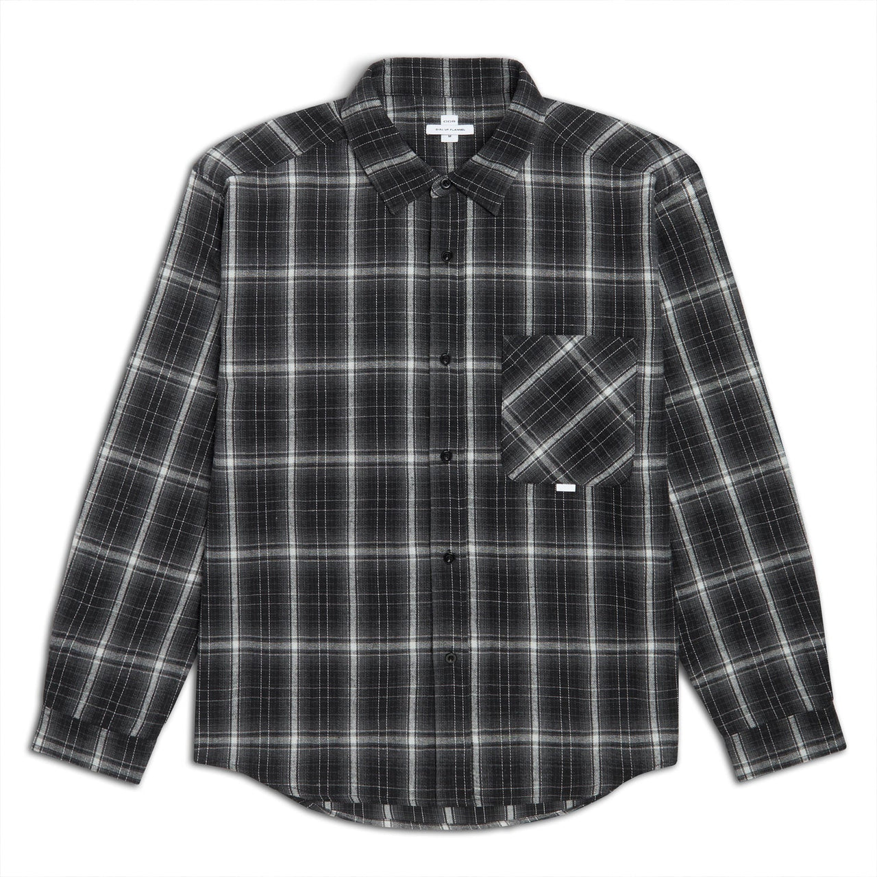 CCS Dial Up Flannel Shirt - Black/White image 1