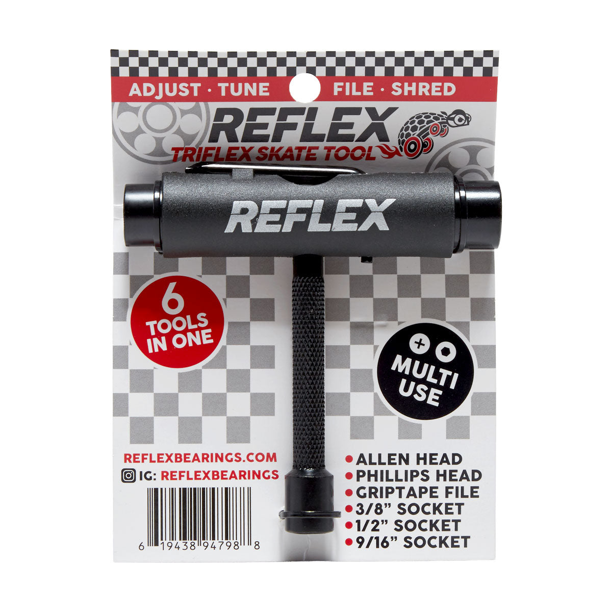Reflex TriFlex Tool - Black image 1
