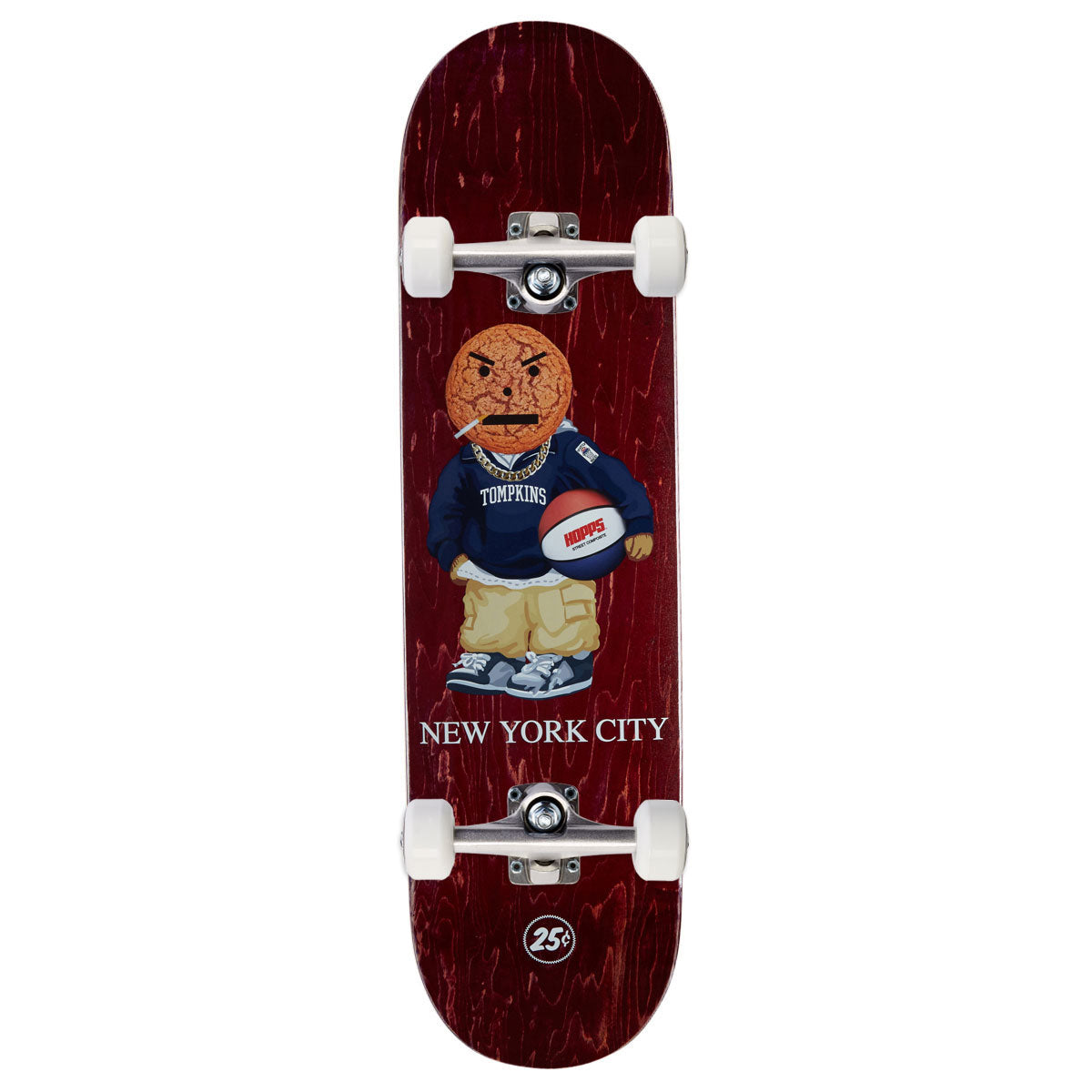 Hopps x Quartersnacks TF Snackman Skateboard Complete - 8.25