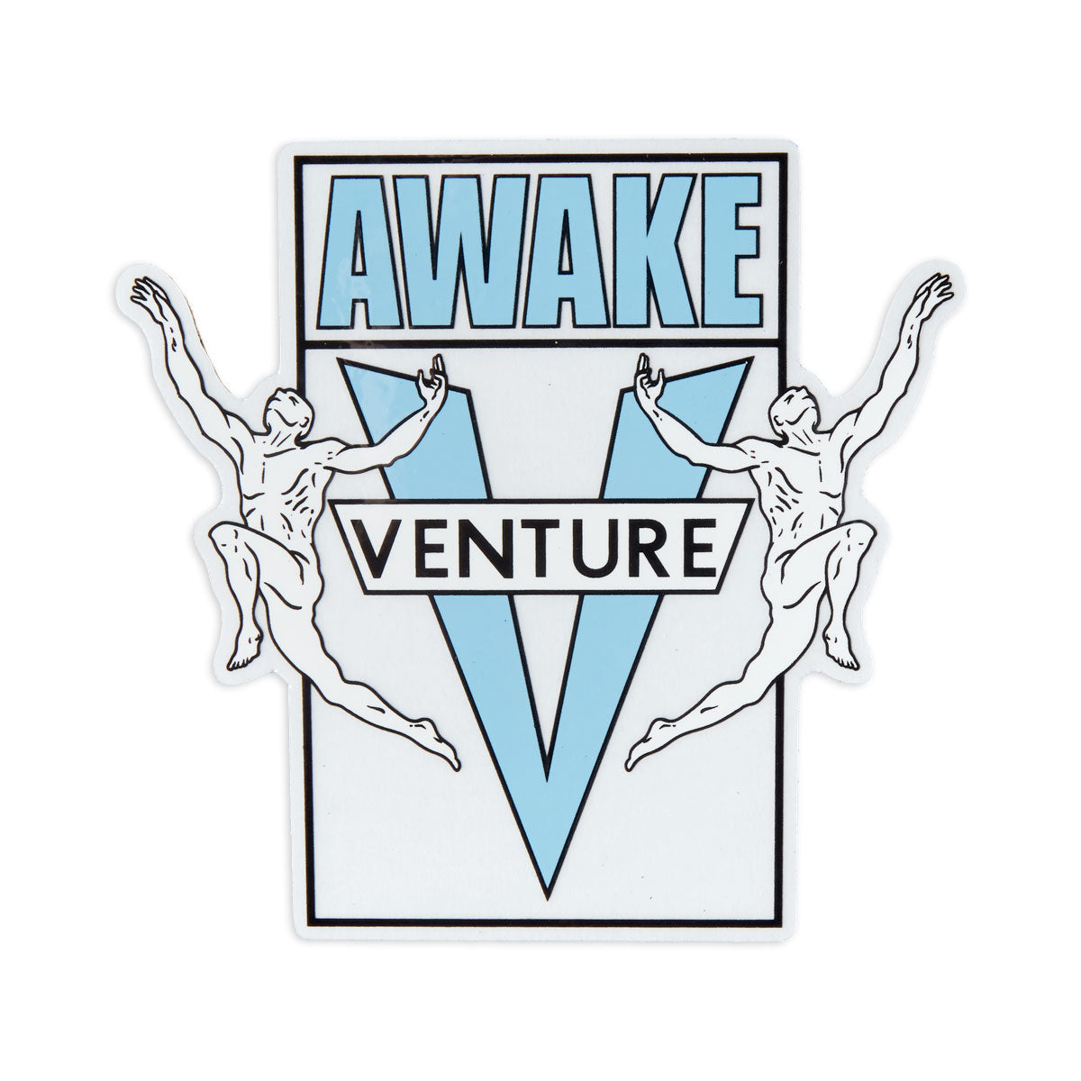 Venture Awake '87 MD Sticker - Blue image 1