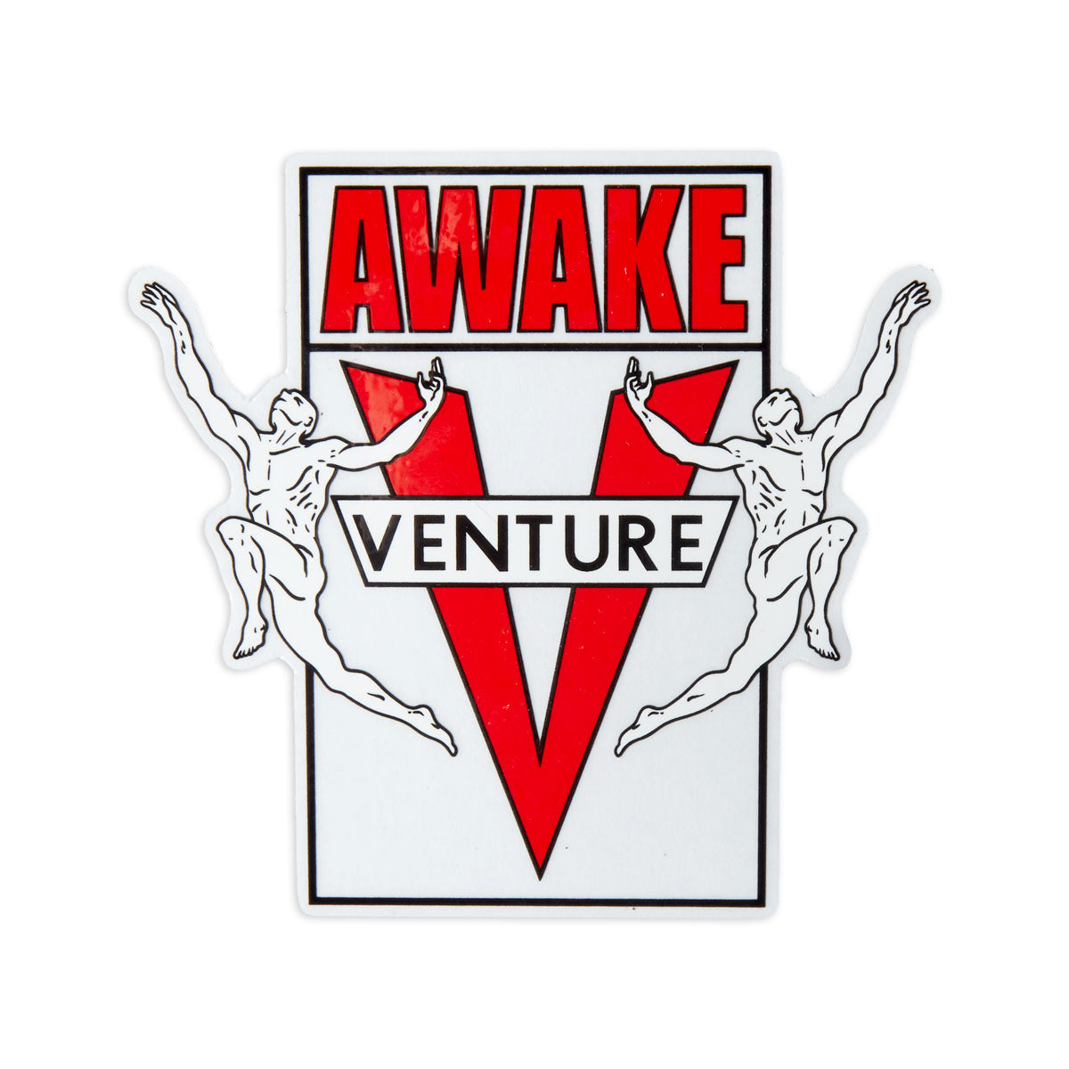 Venture Awake '87 MD Sticker - Red image 1