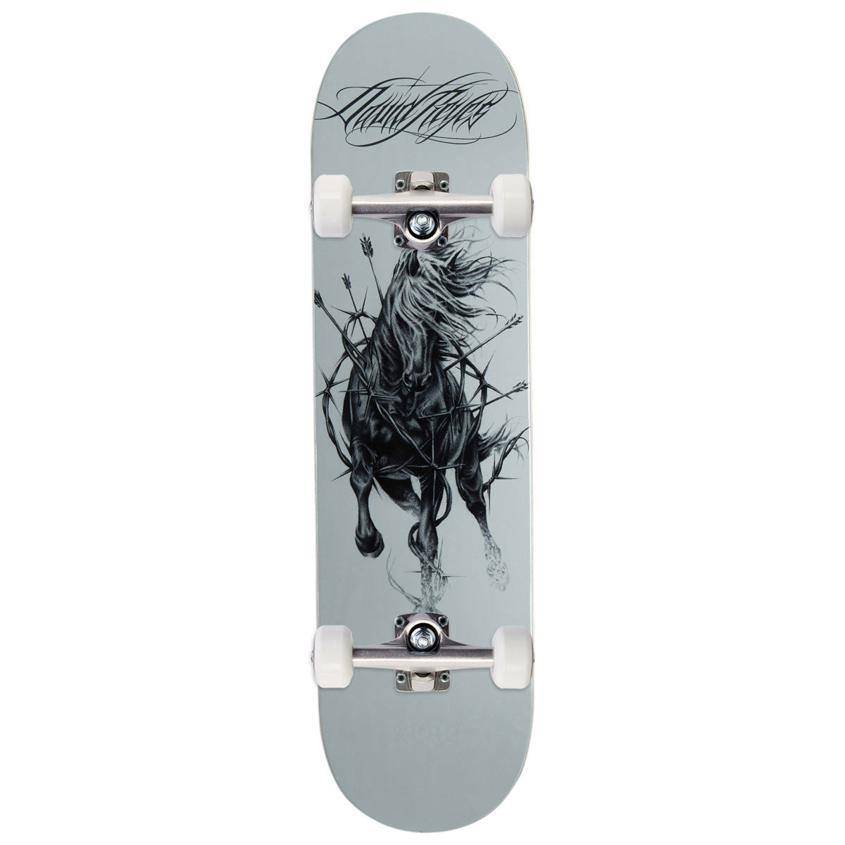 Zero Reyes Wild Heart Skateboard Complete - White - 8.25