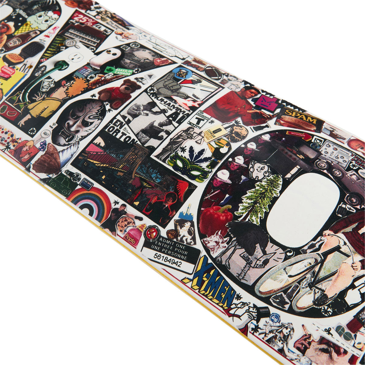 Pylon Wordzine Skateboard Deck - 8.25