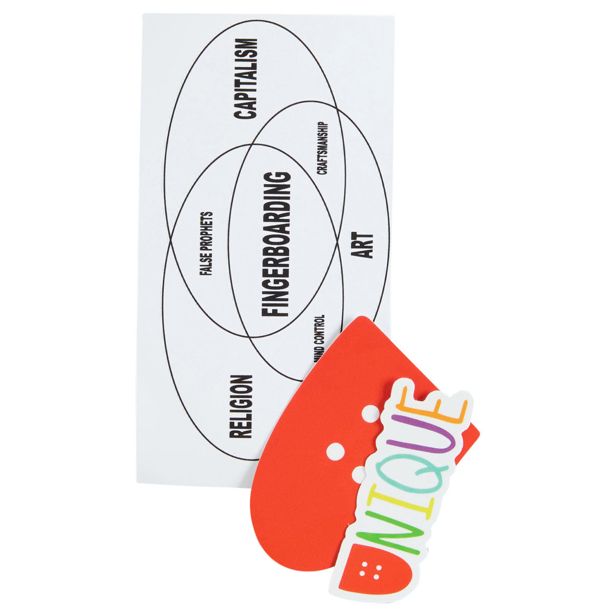 Unique I'm Still Growing Juvie Fingerboard Complete - 34mm image 5