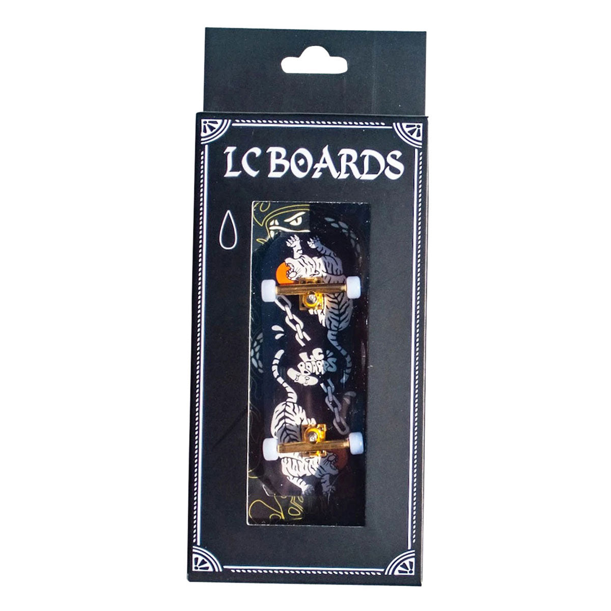 LC Boards Artist Series Tiger Fingerboard Complete image 3