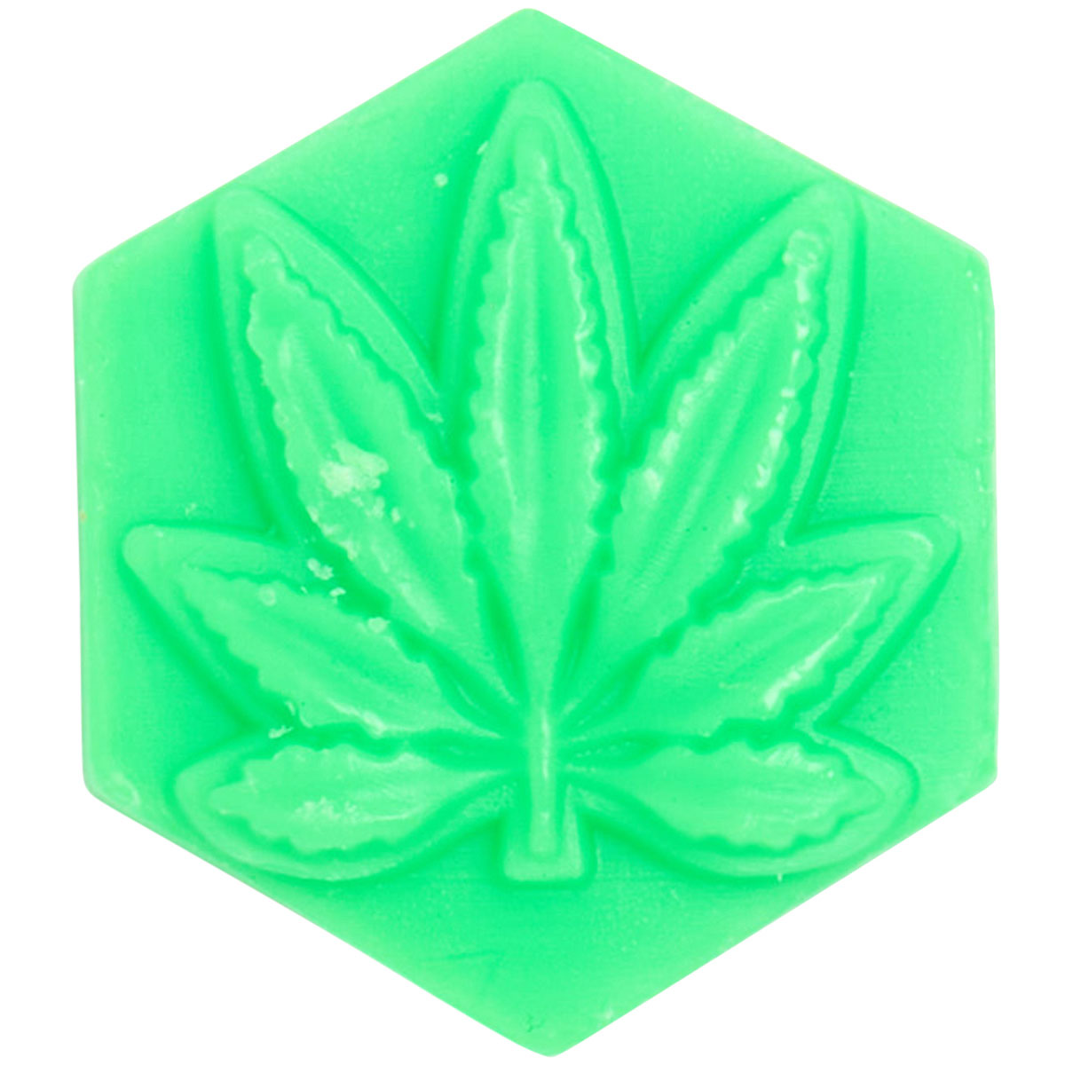 Ganj Wax SM Raspberry Scent Skate Wax - Green image 1