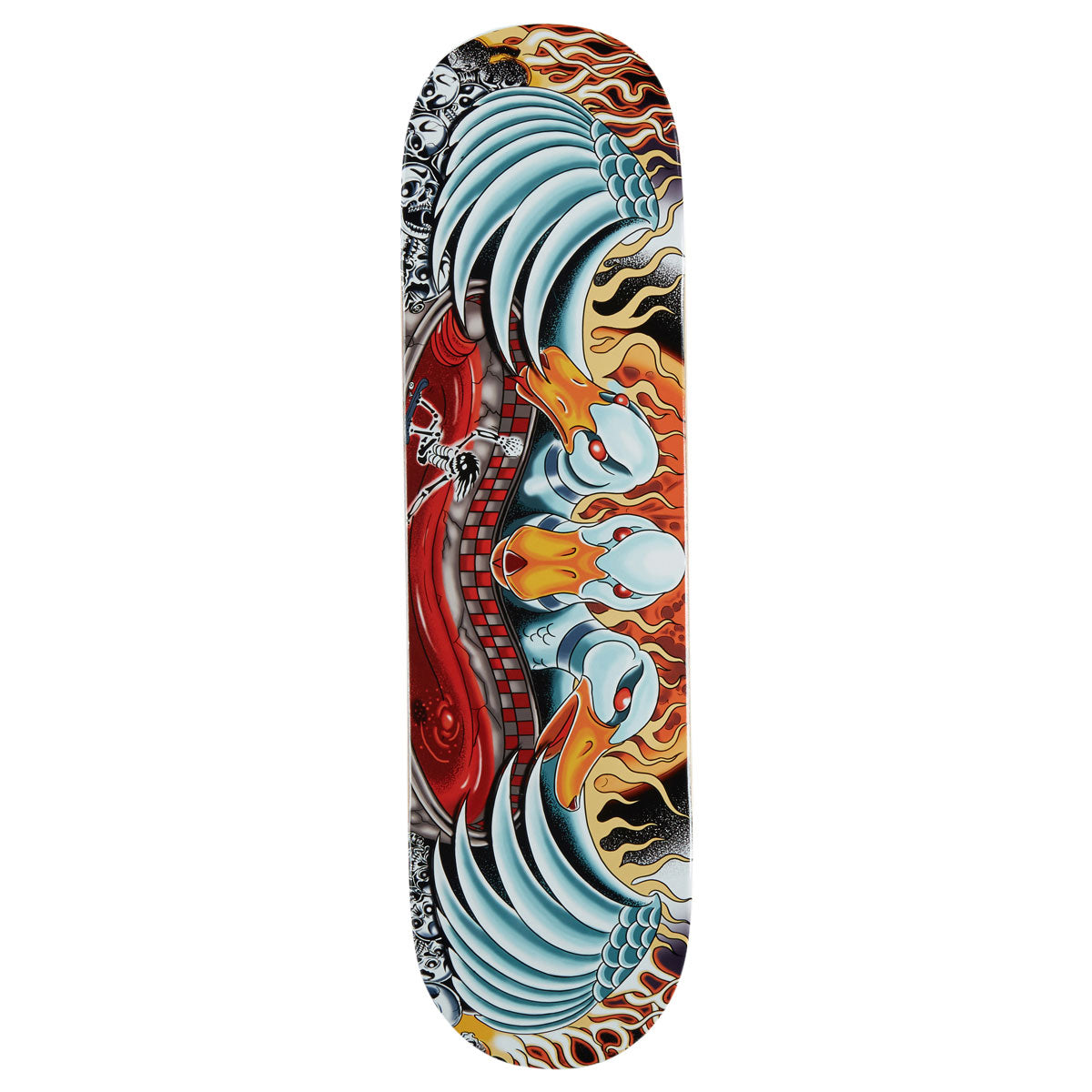 Bacon Zach Cusano Duck Pond Demon Skateboard Deck - 8.50