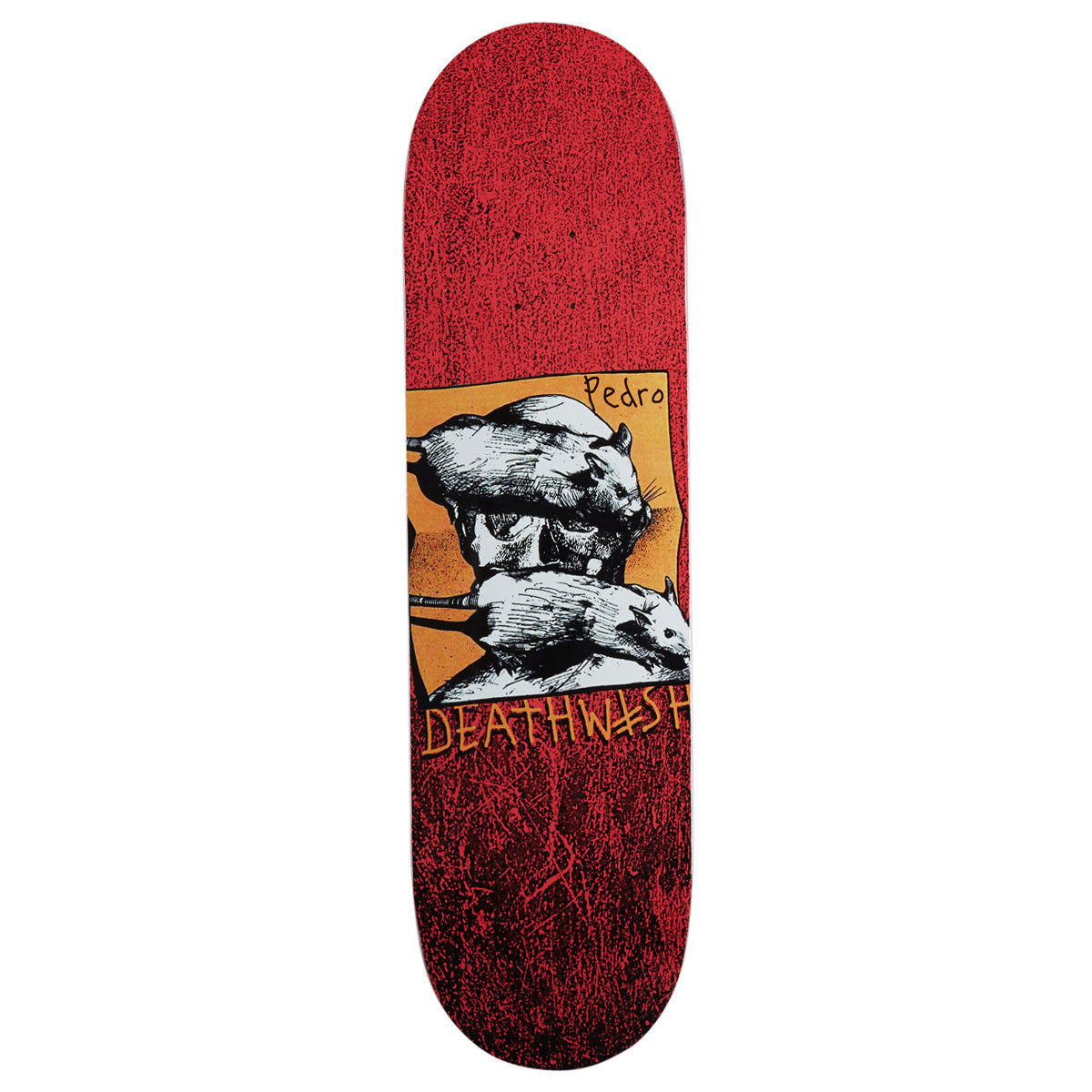 Deathwish Pedro Delfino Rat Race Skateboard Deck - 8.475