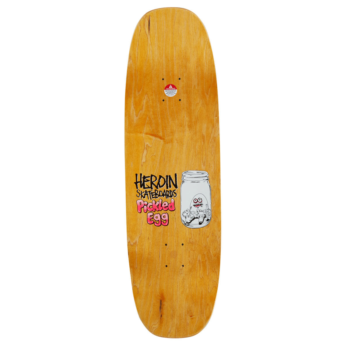 Heroin Pickled Egg Skateboard Complete - 9.38